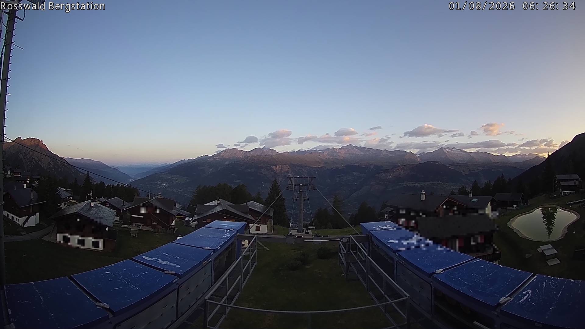 Archived image Webcam Rosswald - top station