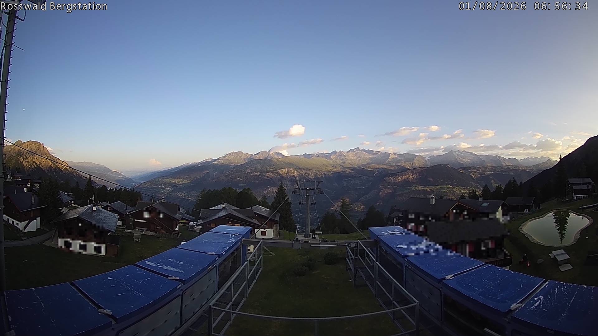 Archived image Webcam Rosswald - top station