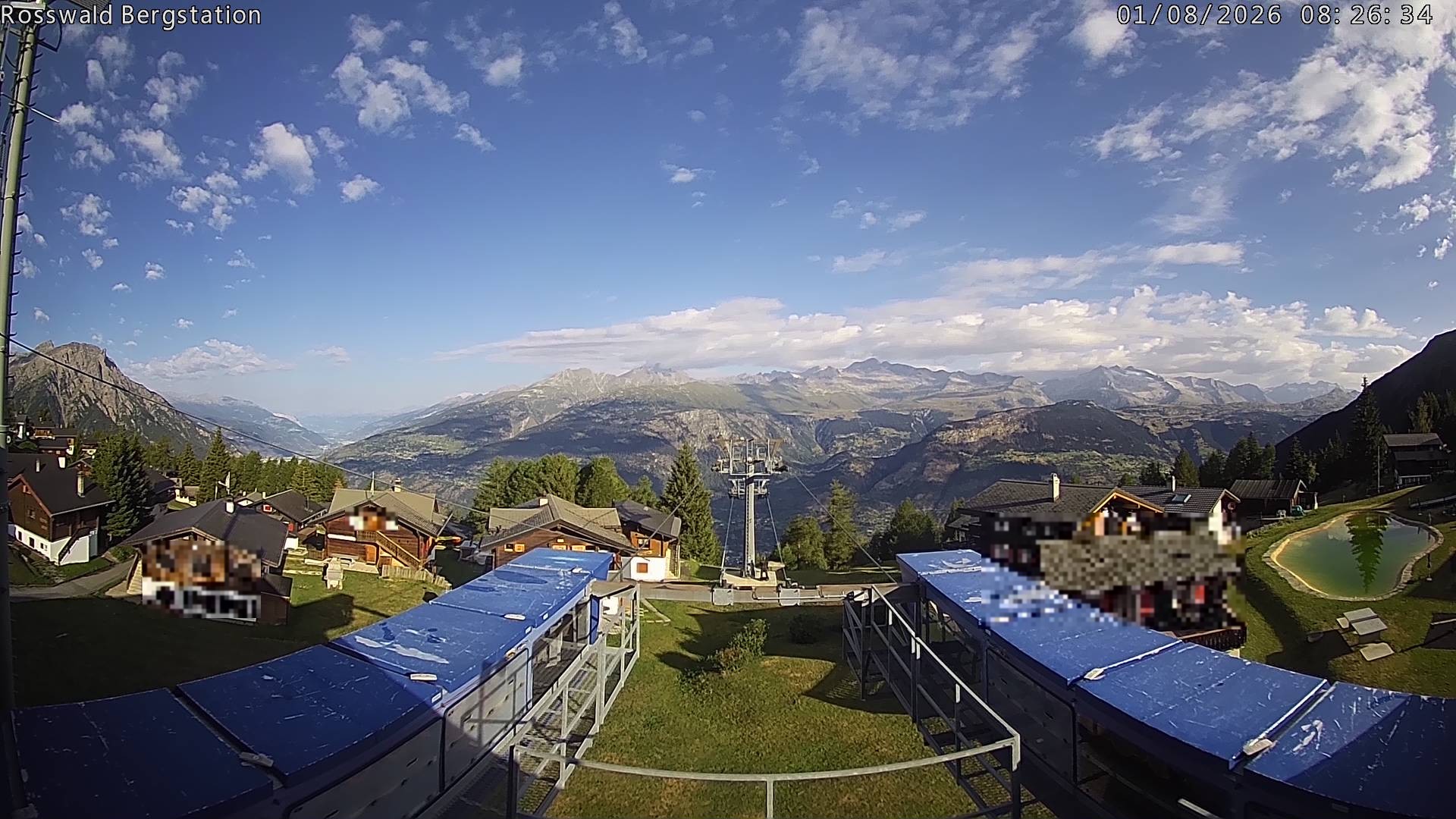 Archived image Webcam Rosswald - top station