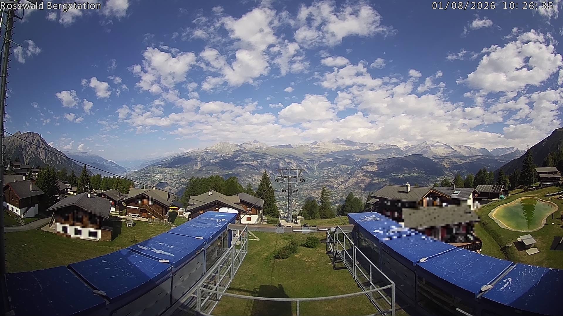 Archived image Webcam Rosswald - top station