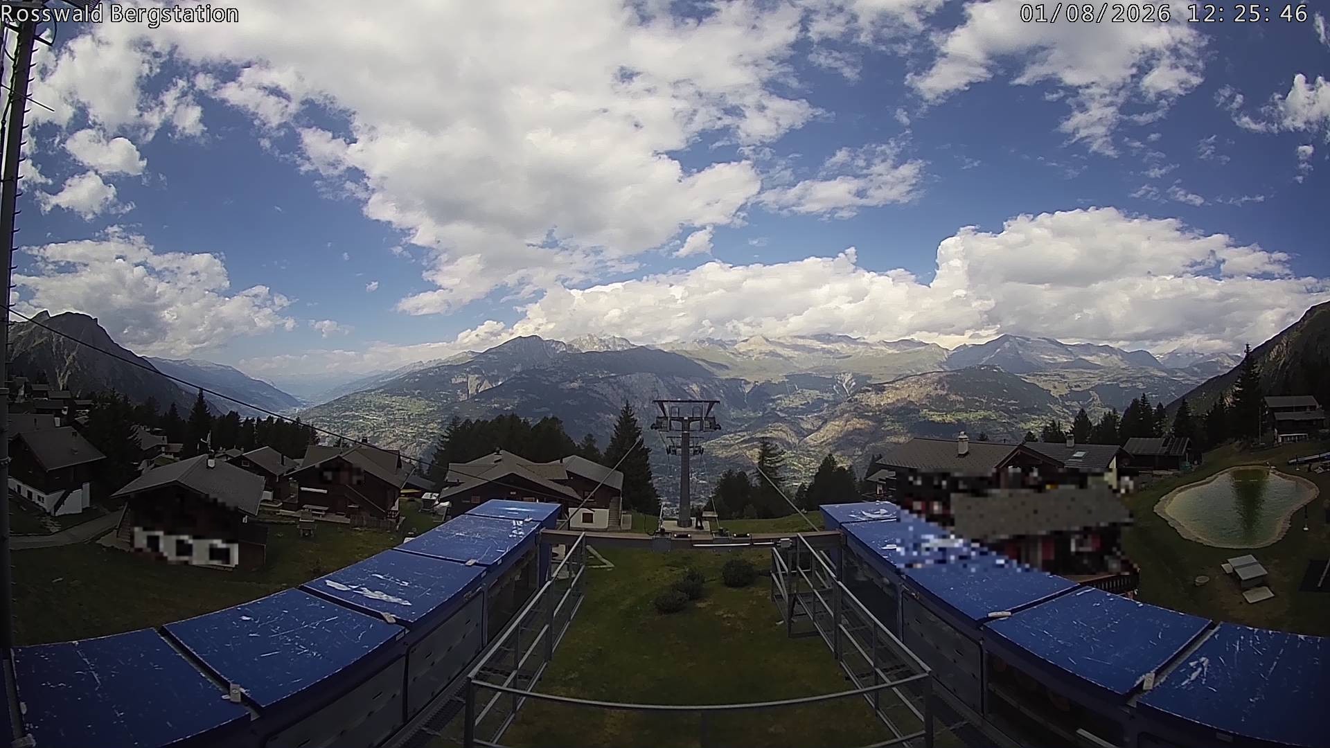 Archived image Webcam Rosswald - top station