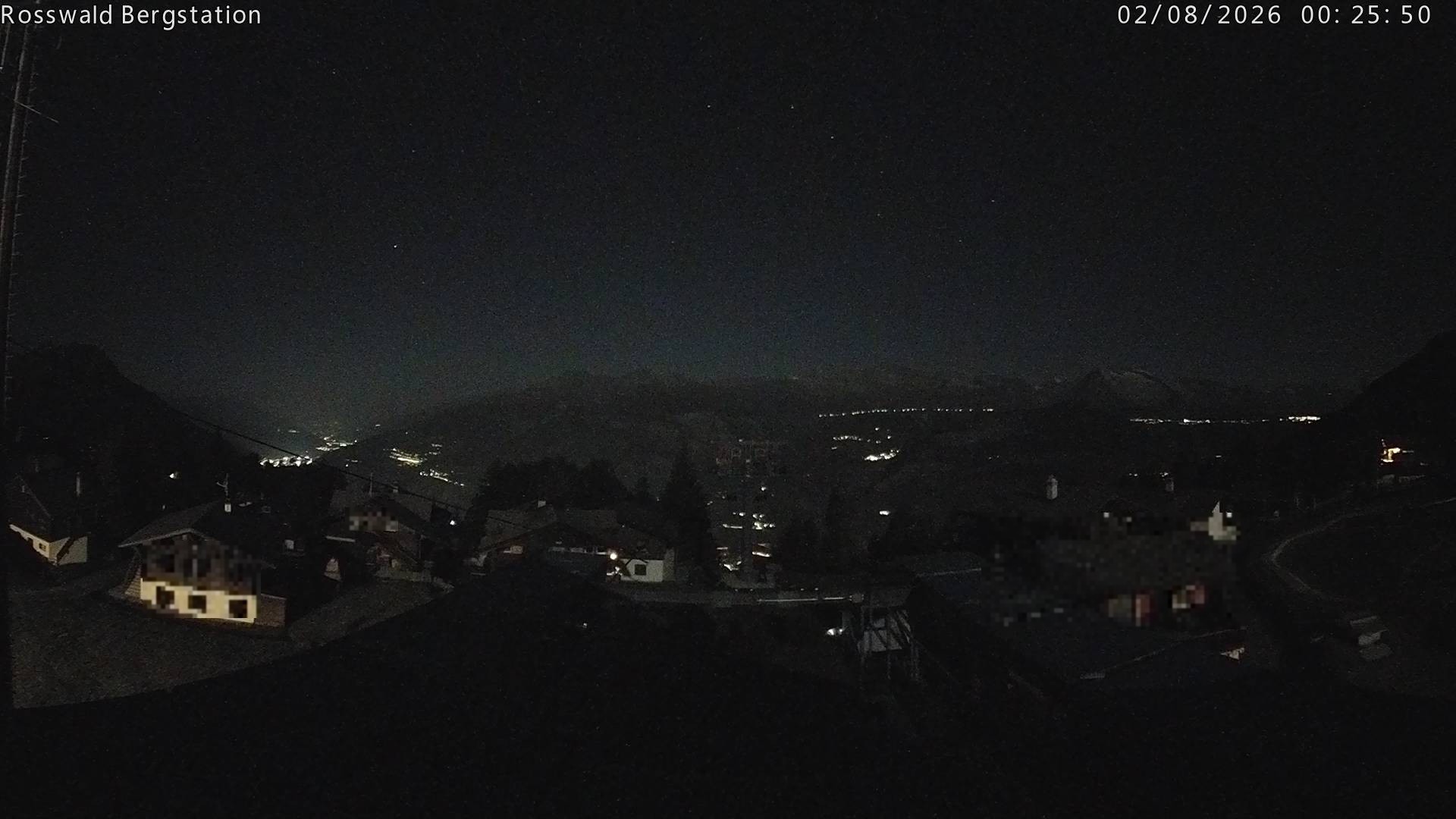 Archiv Foto Webcam Rosswald - Bergstation
