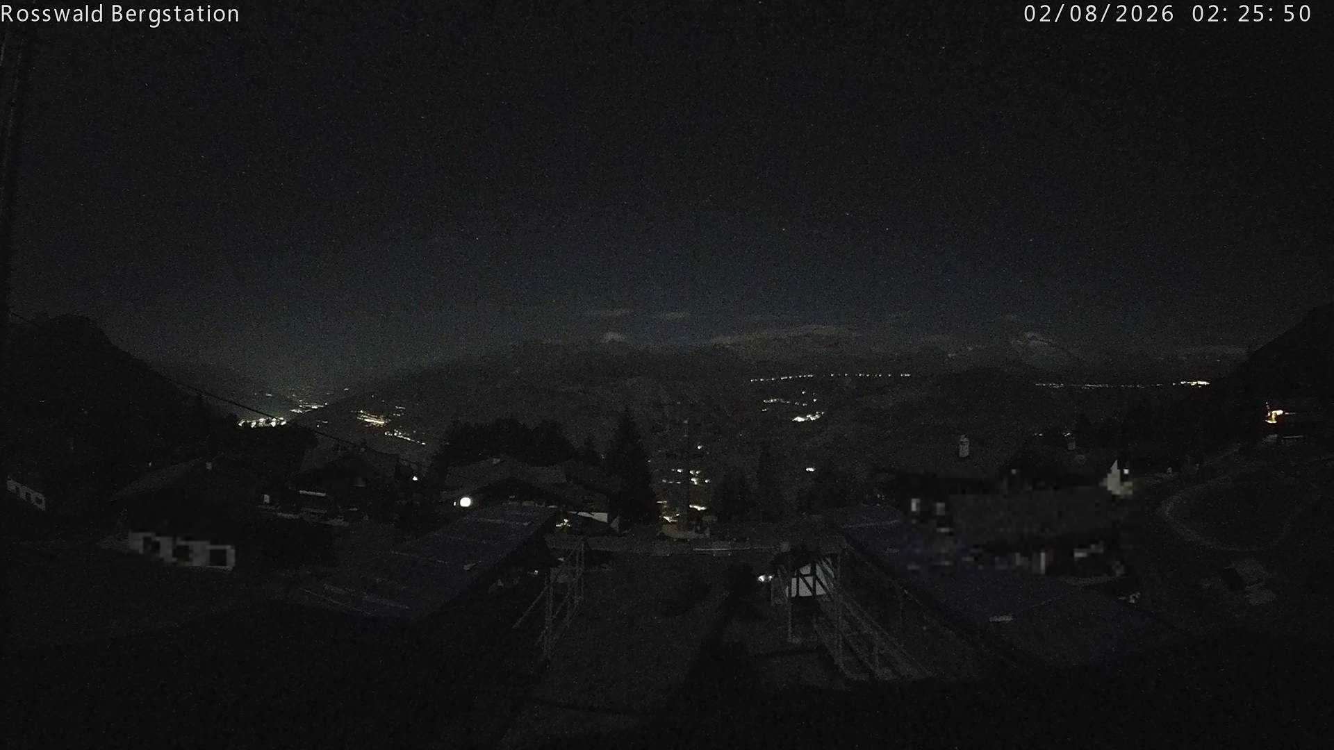 Archiv Foto Webcam Rosswald - Bergstation