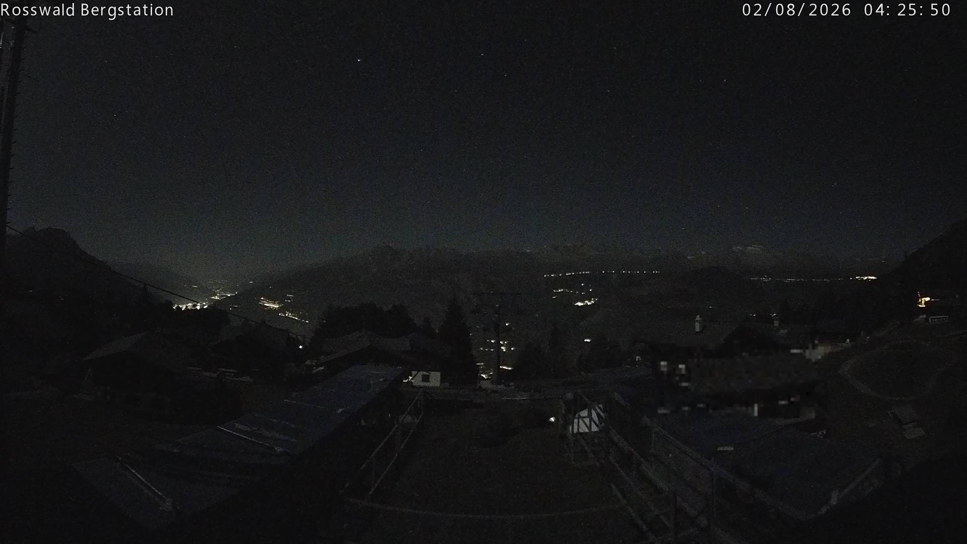 Archiv Foto Webcam Rosswald - Bergstation