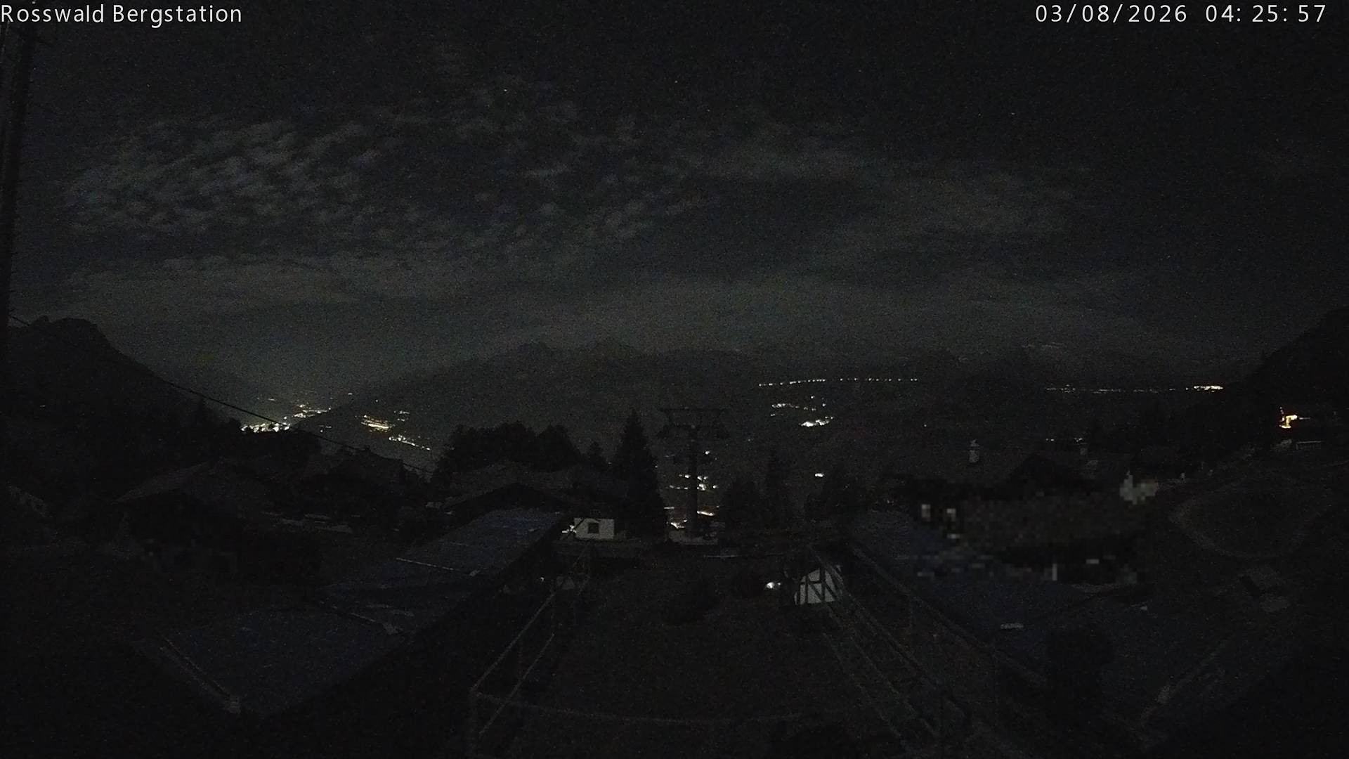 Archiv Foto Webcam Rosswald - Bergstation