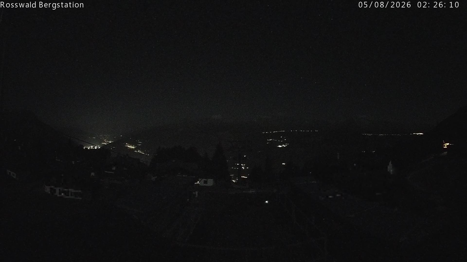 Archiv Foto Webcam Rosswald - Bergstation