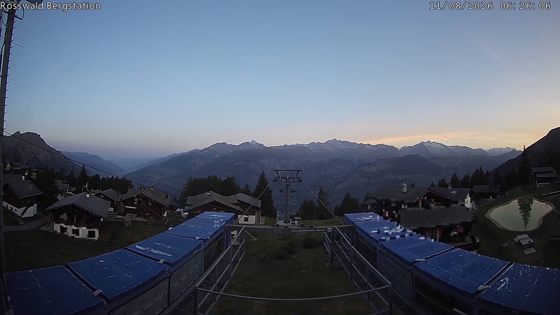 Archived image Webcam Rosswald - top station