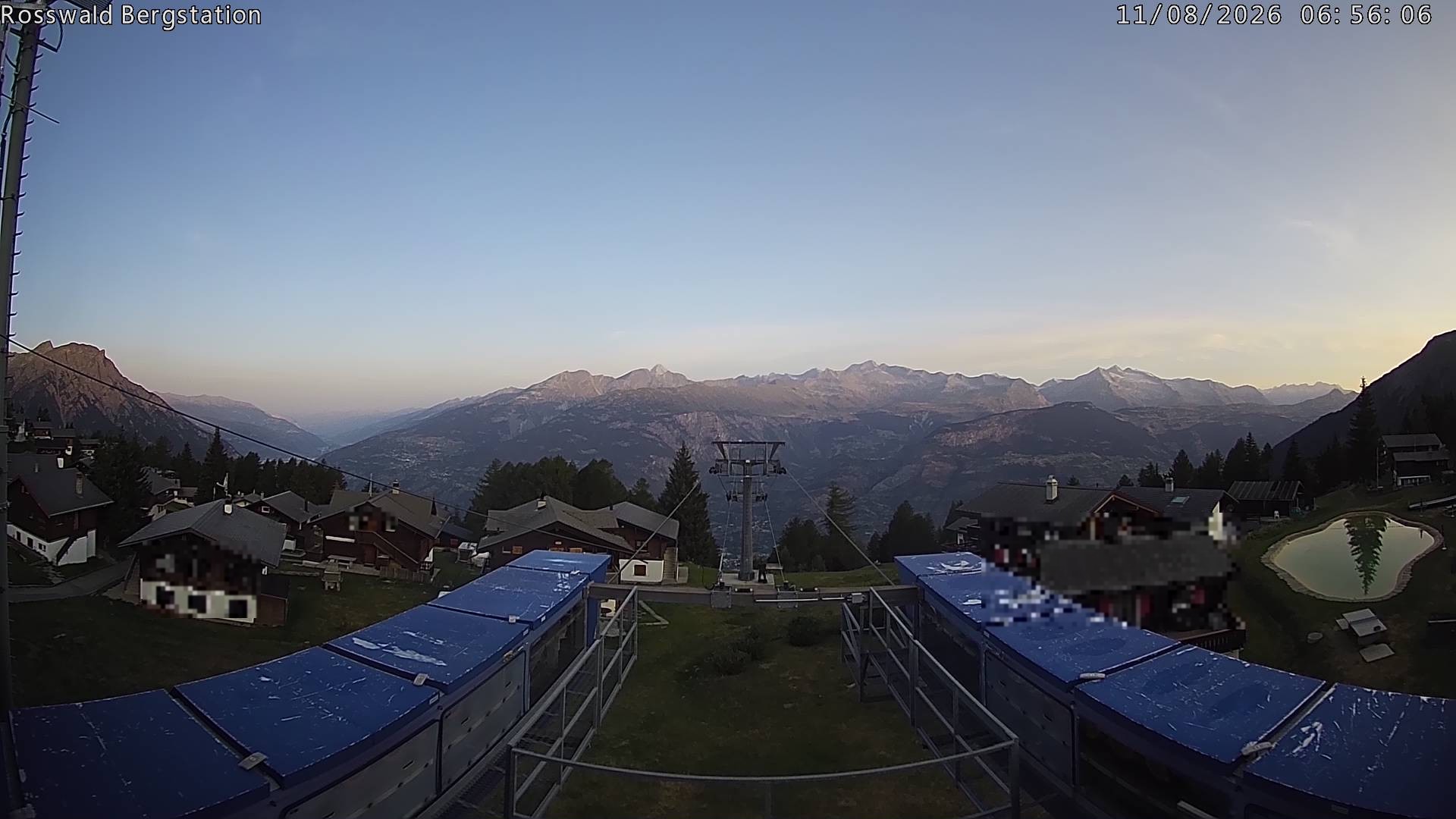 Archived image Webcam Rosswald - top station