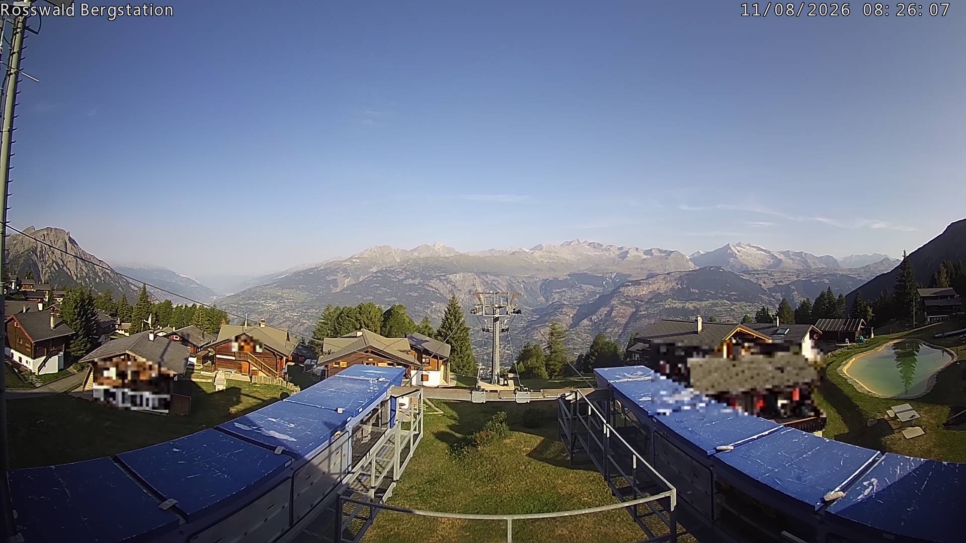 Archived image Webcam Rosswald - top station