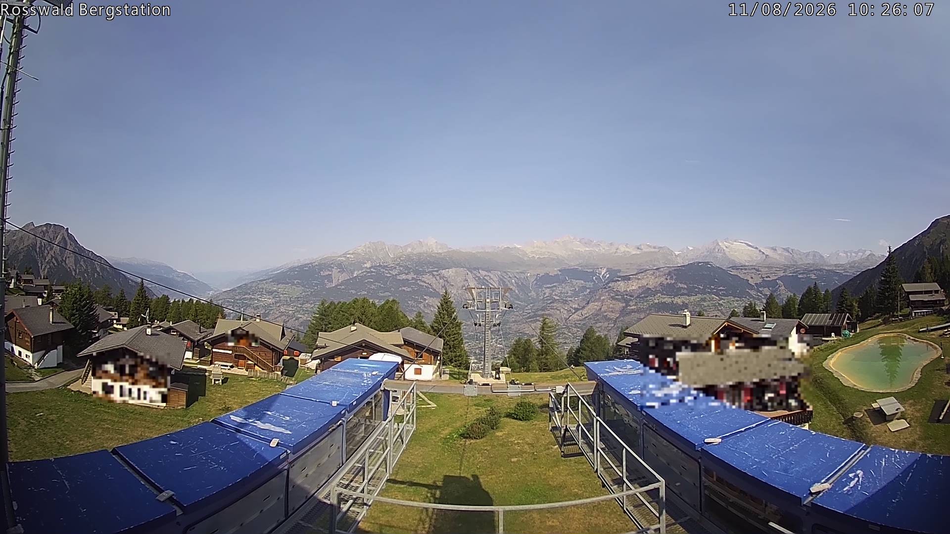 Archived image Webcam Rosswald - top station