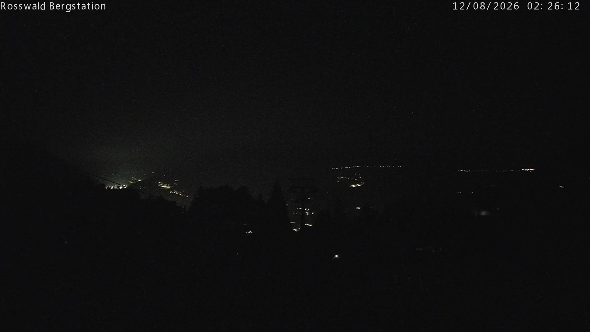 Archiv Foto Webcam Rosswald - Bergstation