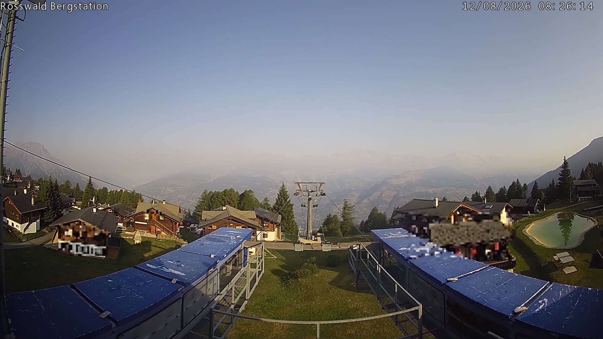 Archiv Foto Webcam Rosswald - Bergstation