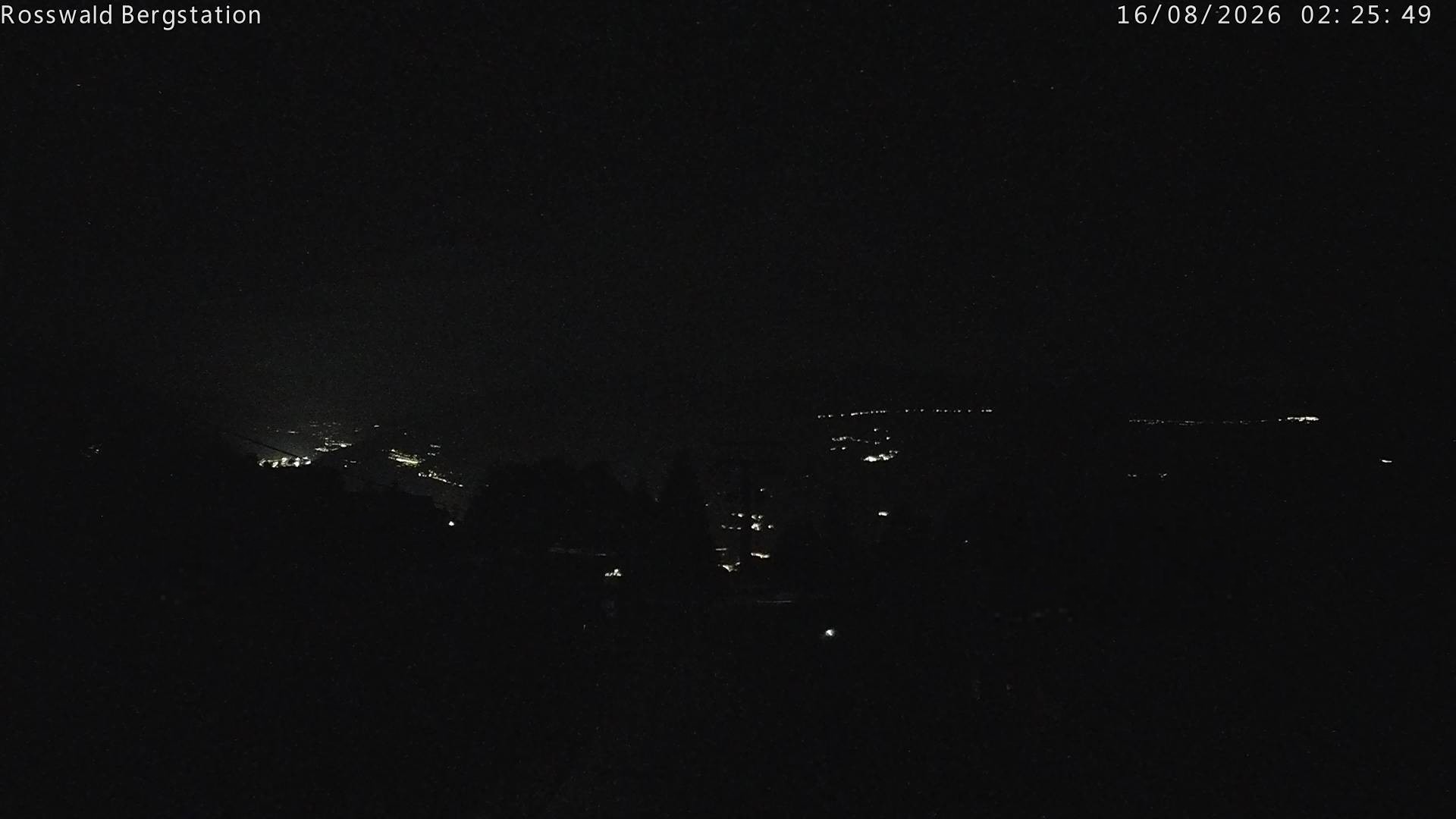 Archiv Foto Webcam Rosswald - Bergstation