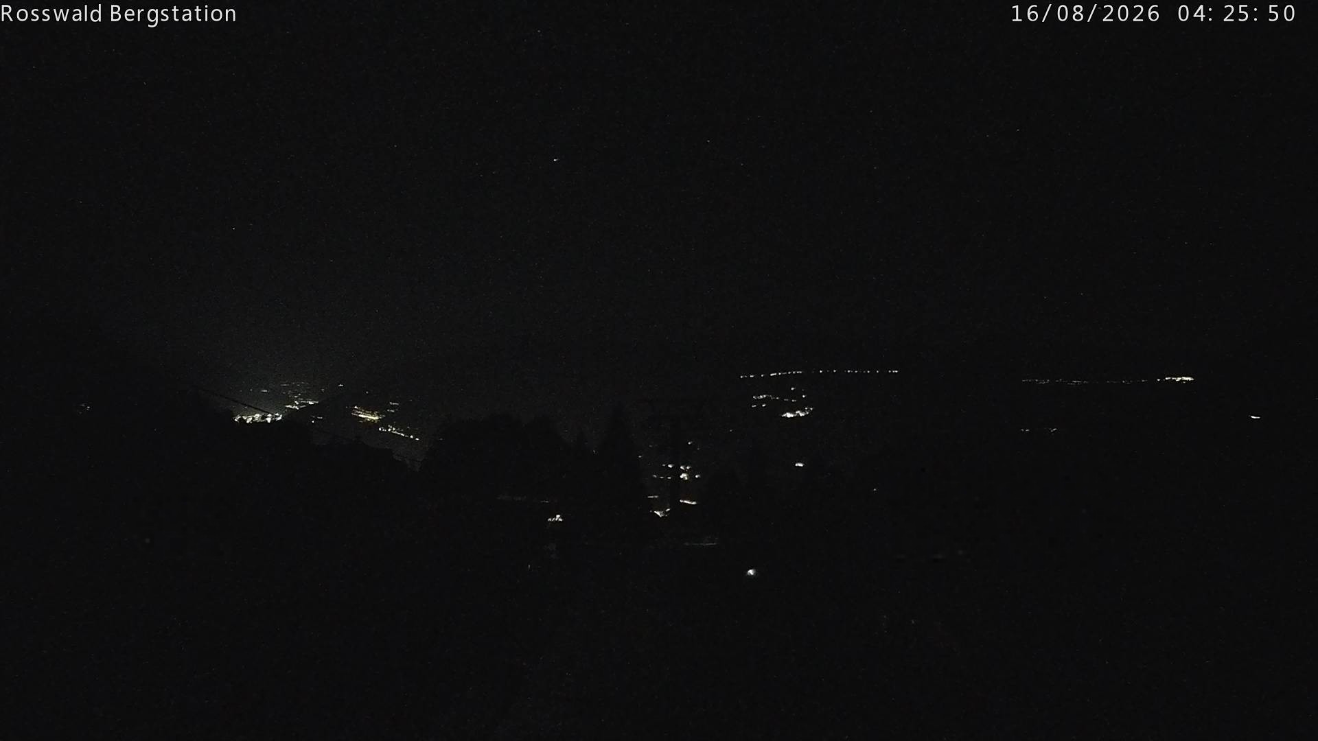 Archiv Foto Webcam Rosswald - Bergstation