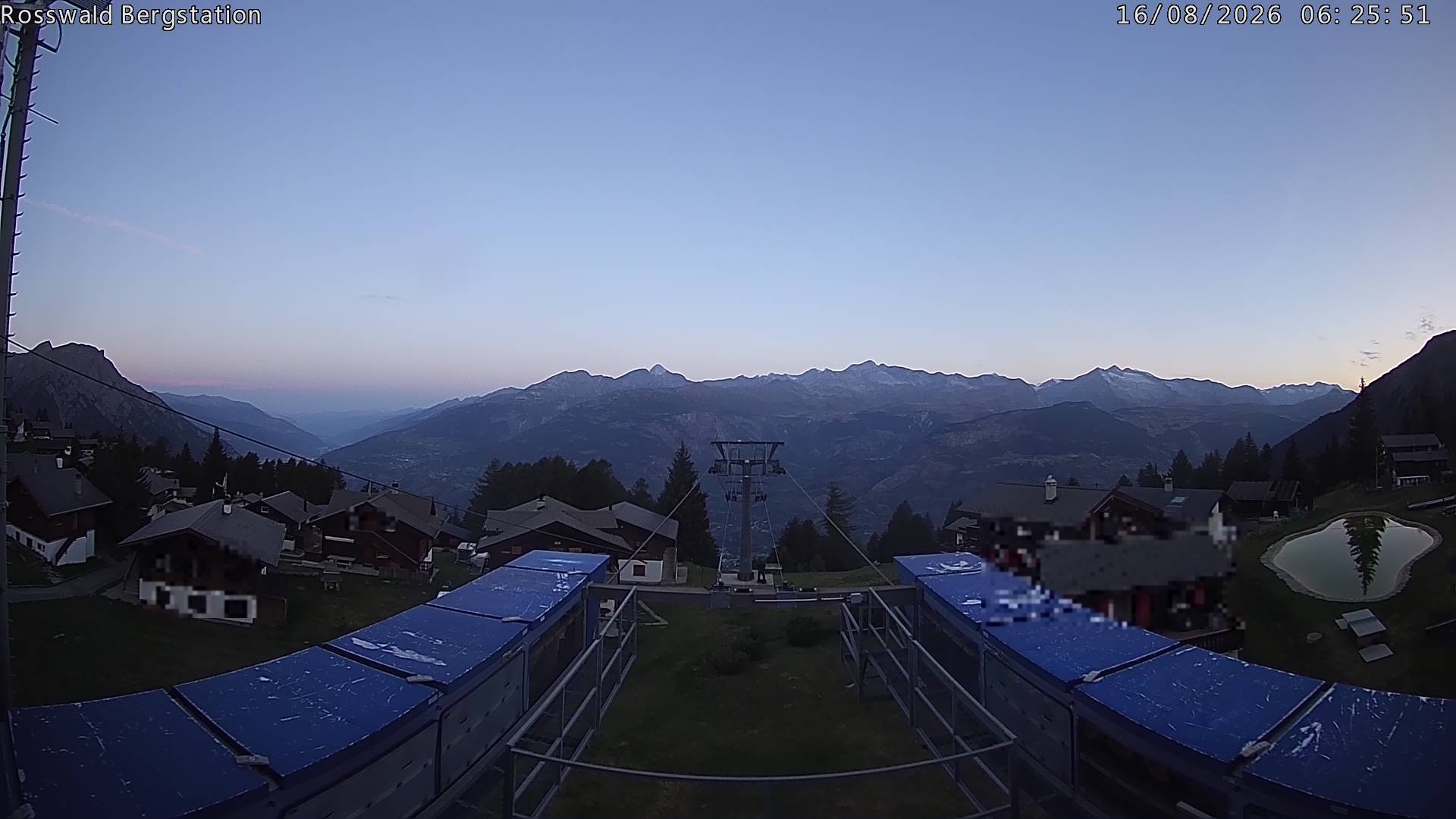 Archiv Foto Webcam Rosswald - Bergstation