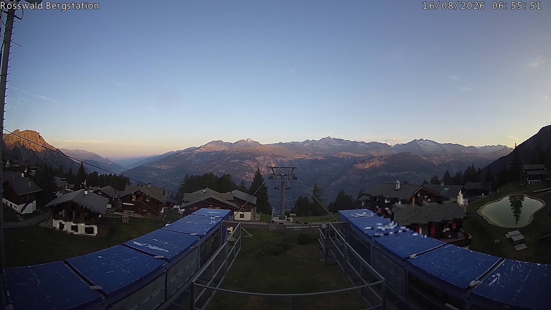 Archiv Foto Webcam Rosswald - Bergstation