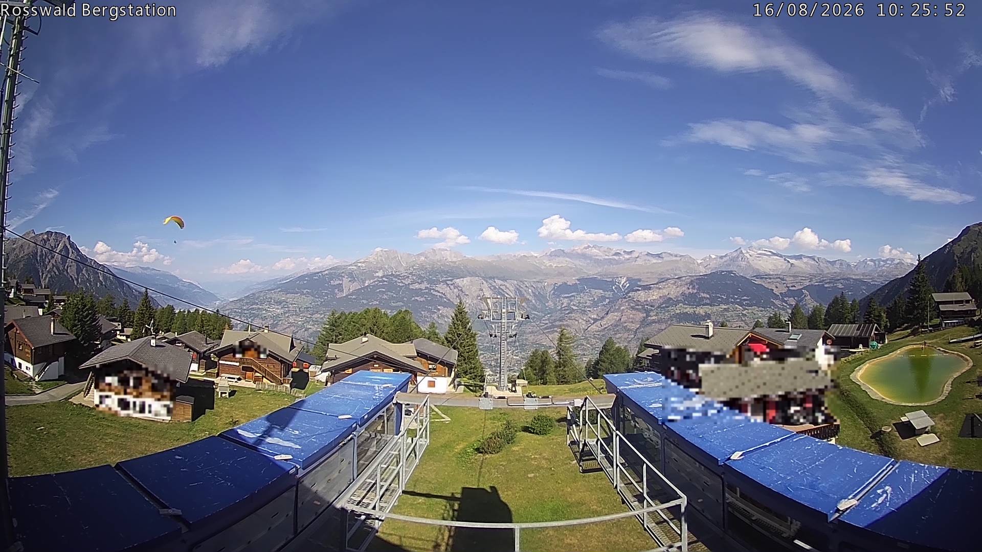 Archiv Foto Webcam Rosswald - Bergstation