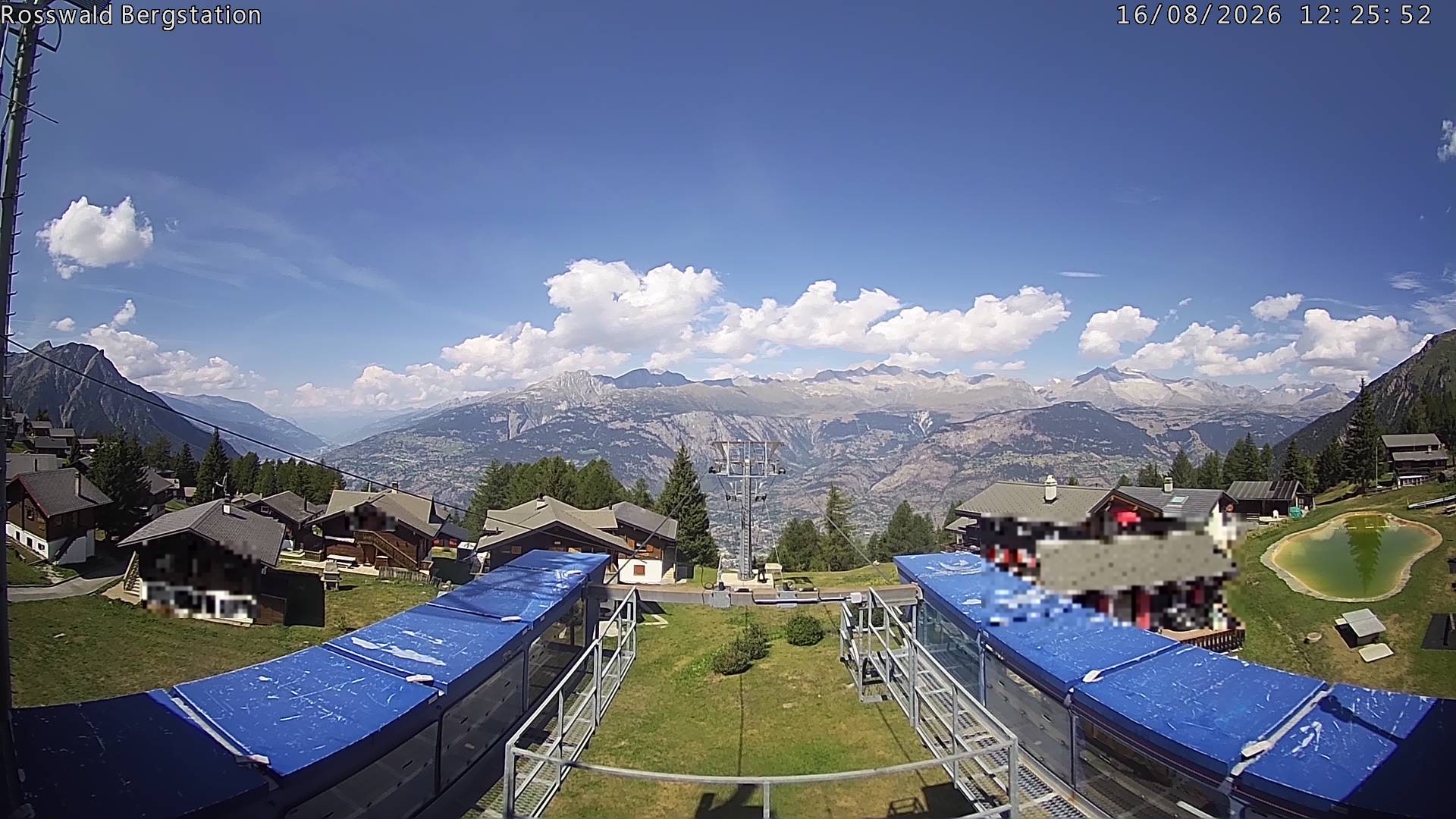 Archiv Foto Webcam Rosswald - Bergstation