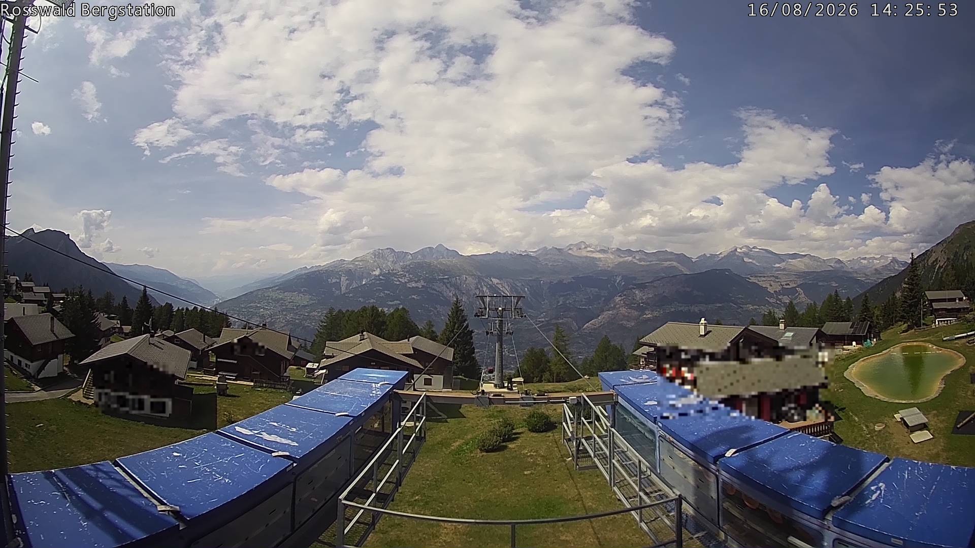 Archiv Foto Webcam Rosswald - Bergstation