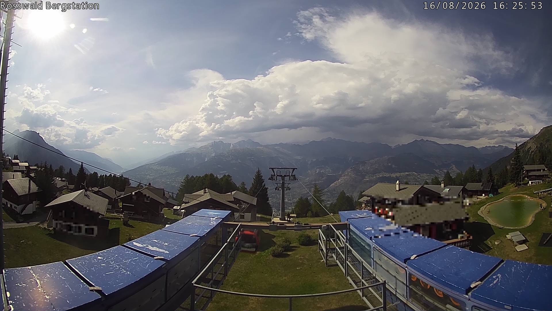 Archiv Foto Webcam Rosswald - Bergstation
