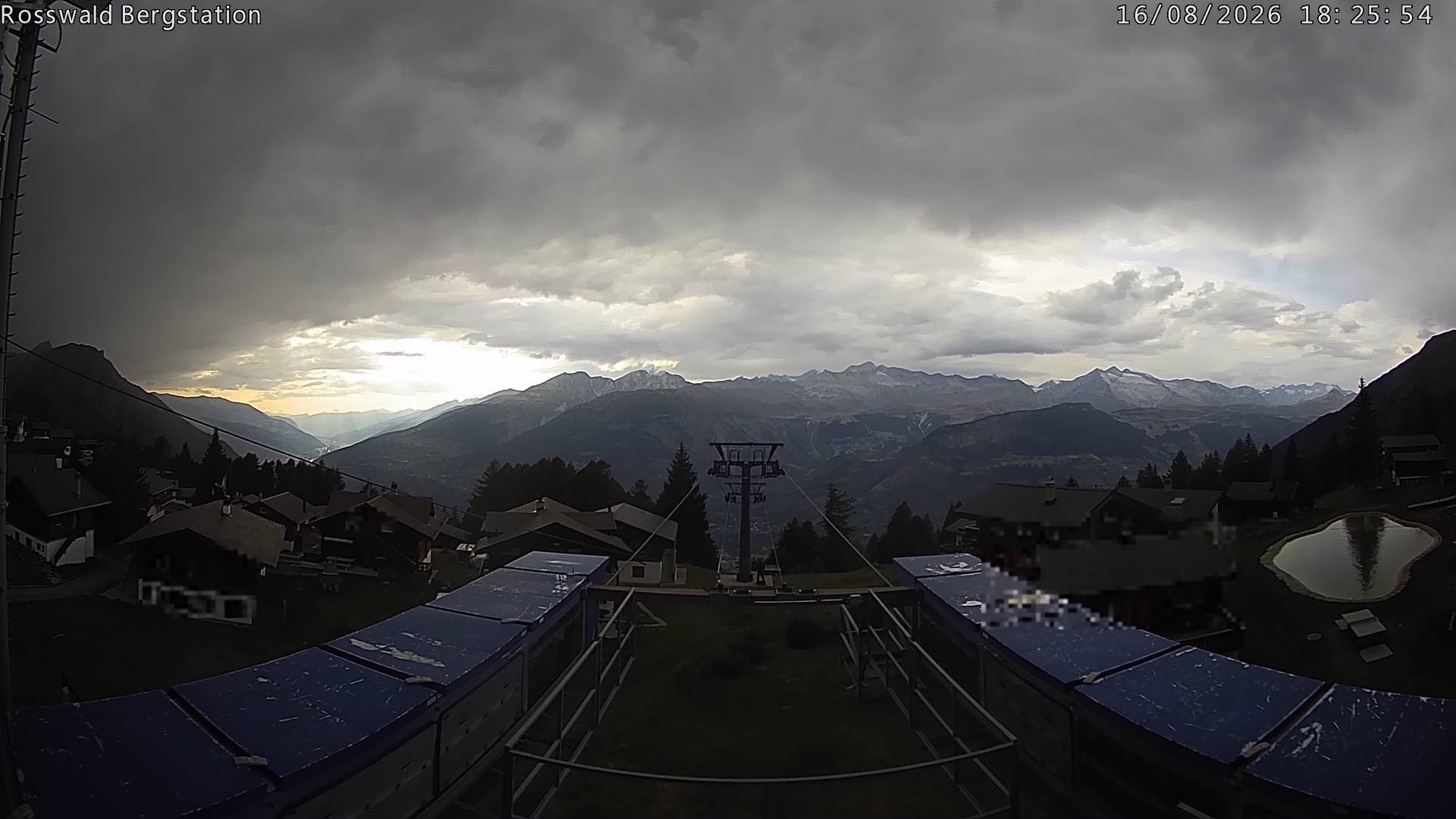 Archiv Foto Webcam Rosswald - Bergstation
