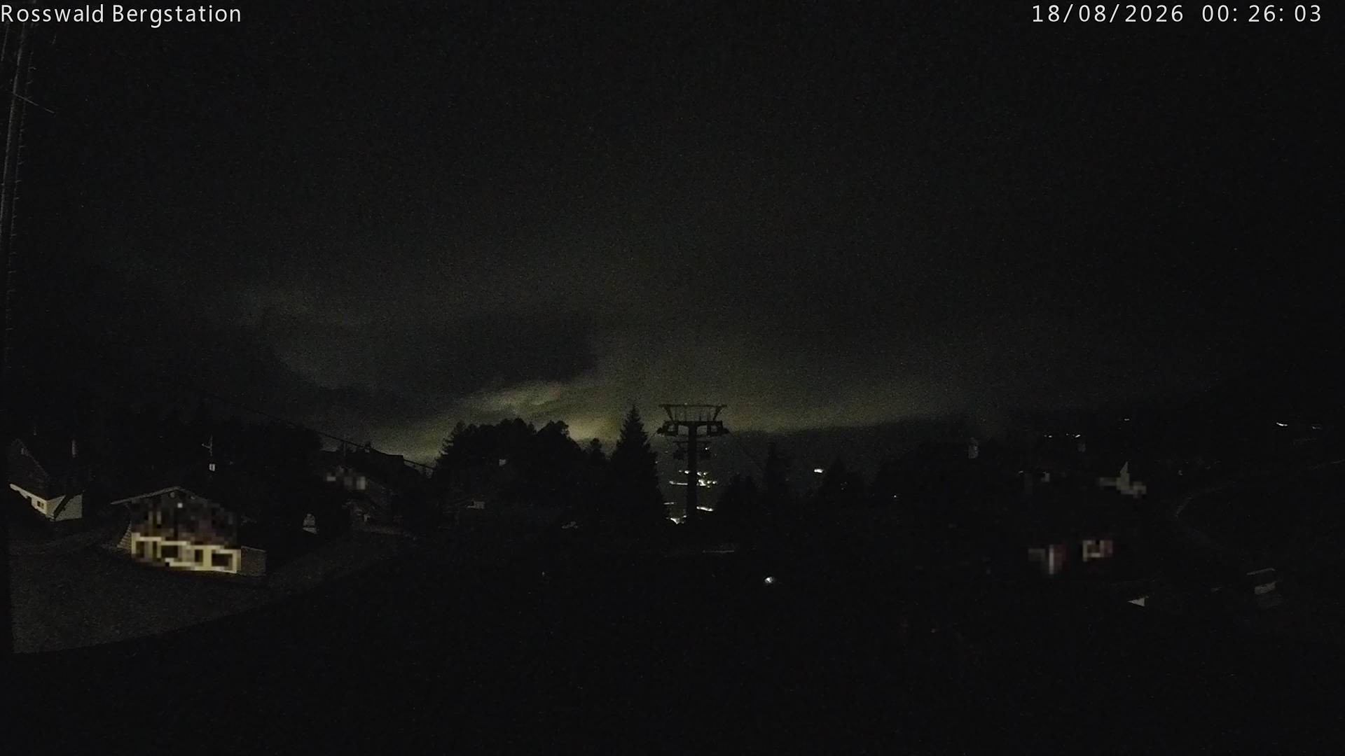 Archiv Foto Webcam Rosswald - Bergstation