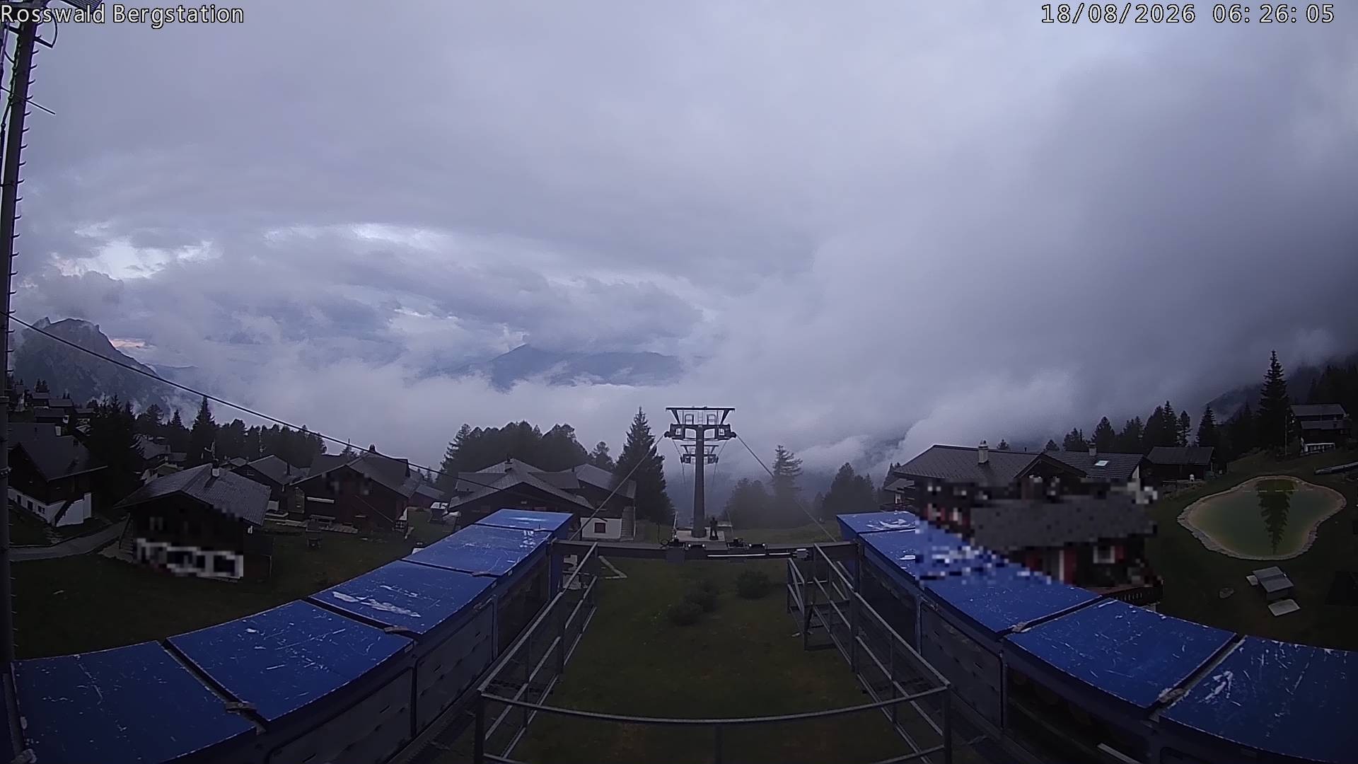 Archiv Foto Webcam Rosswald - Bergstation