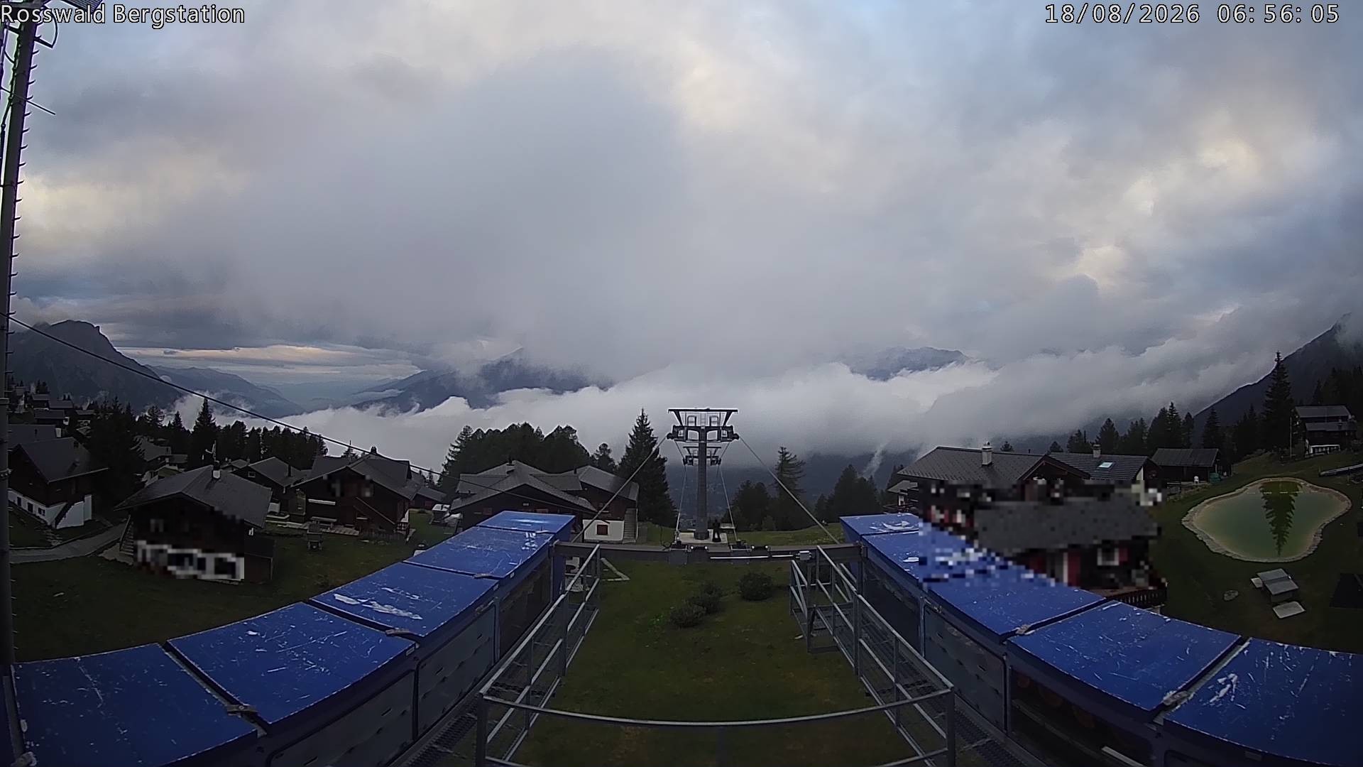 Archiv Foto Webcam Rosswald - Bergstation