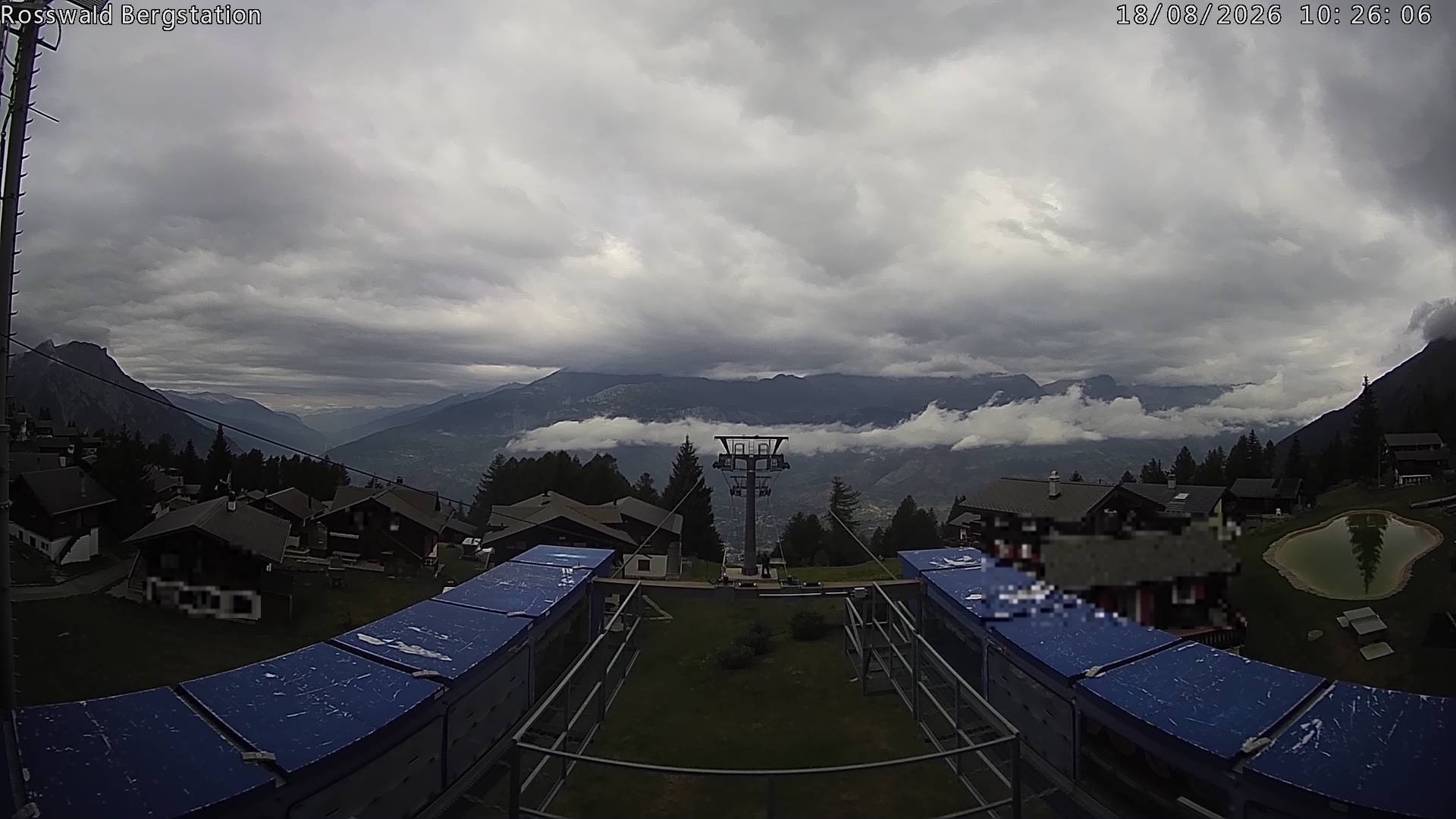 Archiv Foto Webcam Rosswald - Bergstation