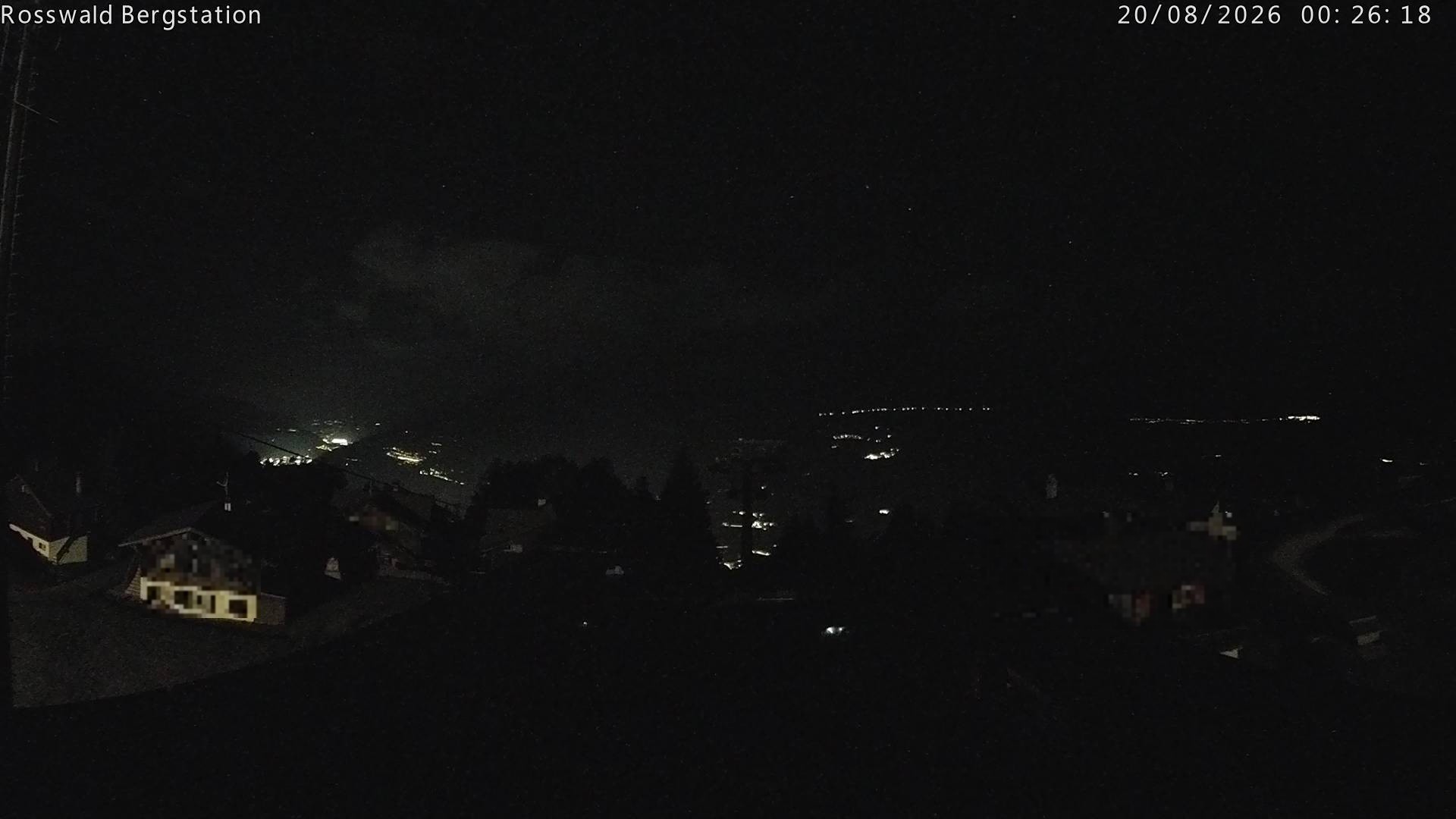 Archiv Foto Webcam Rosswald - Bergstation