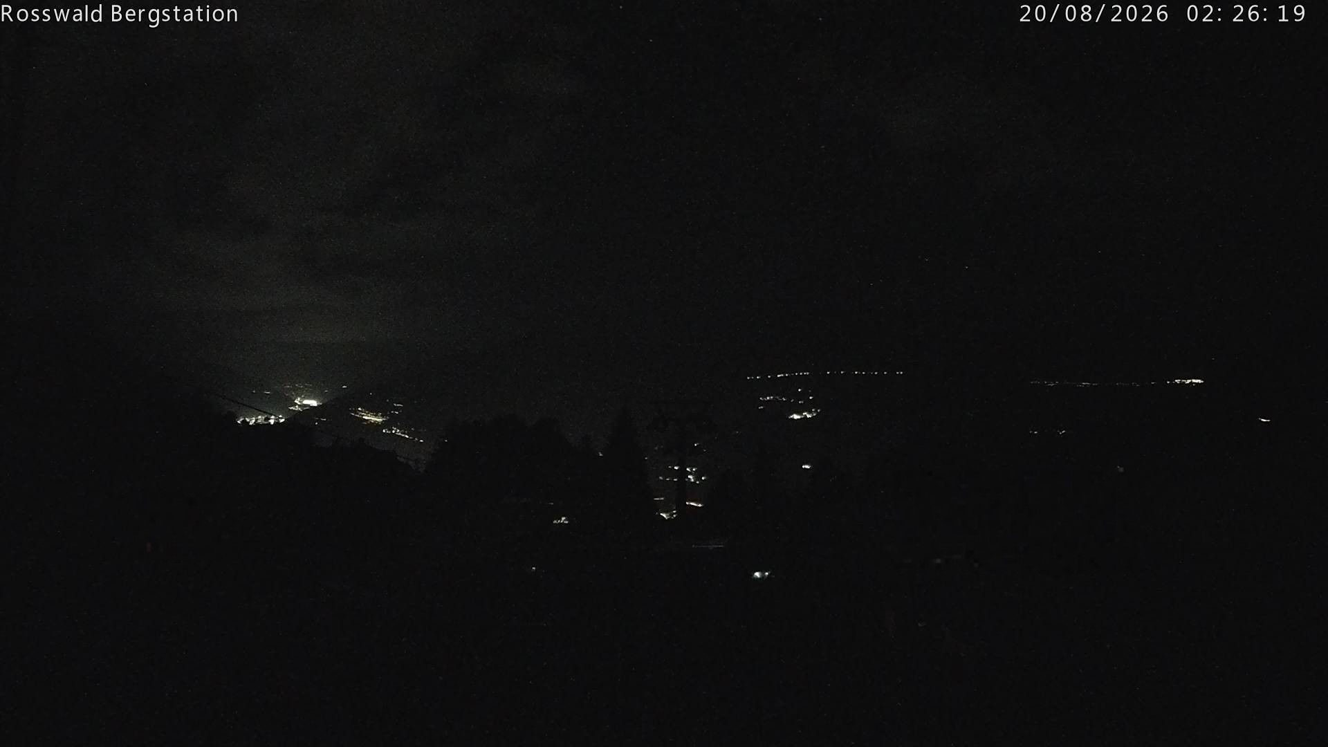 Archiv Foto Webcam Rosswald - Bergstation