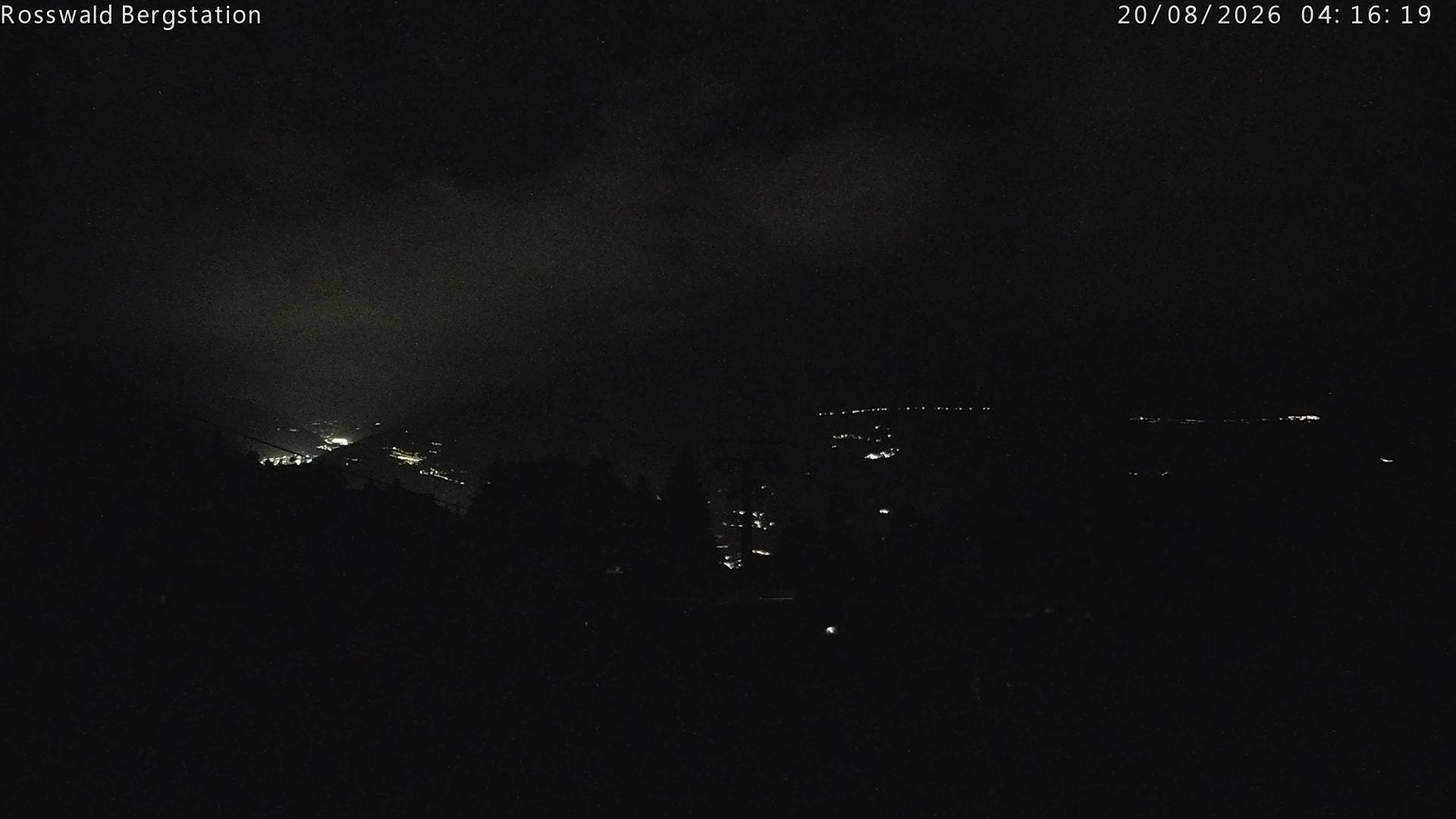 Archiv Foto Webcam Rosswald - Bergstation