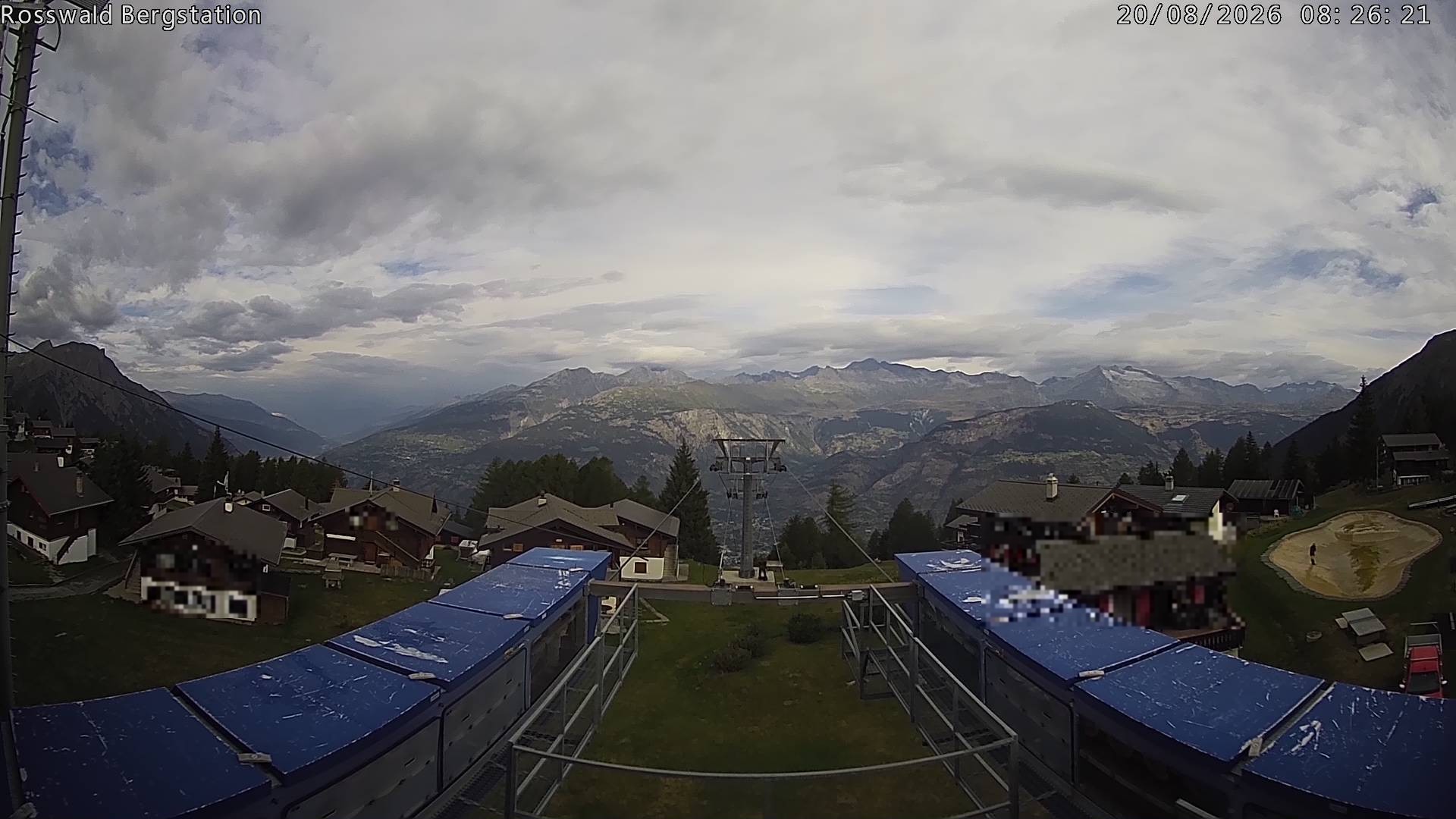Archiv Foto Webcam Rosswald - Bergstation
