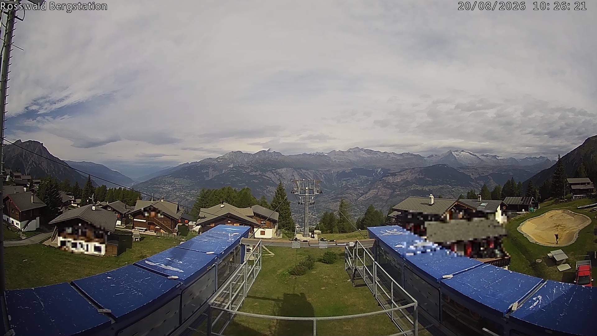 Archiv Foto Webcam Rosswald - Bergstation