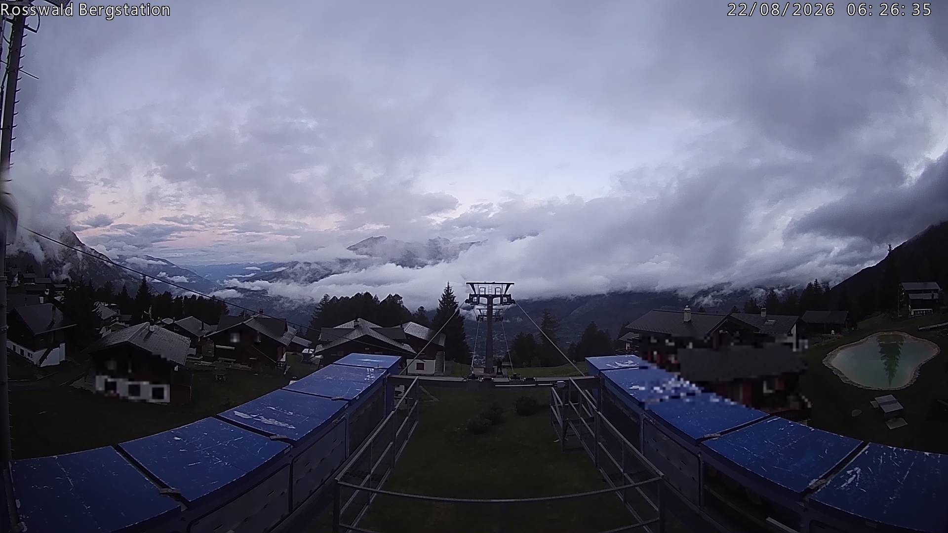 Archived image Webcam Rosswald - top station