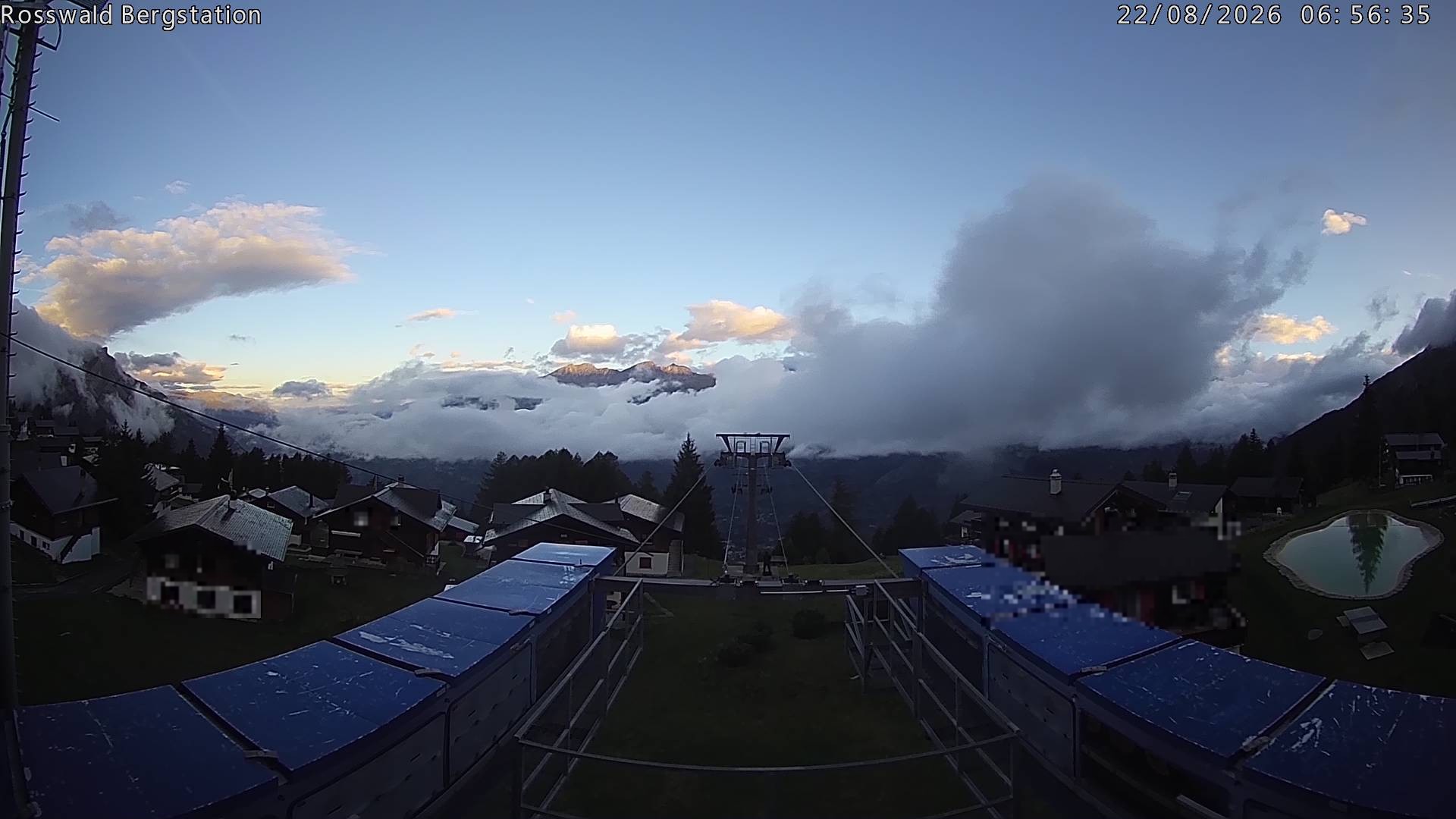 Archived image Webcam Rosswald - top station