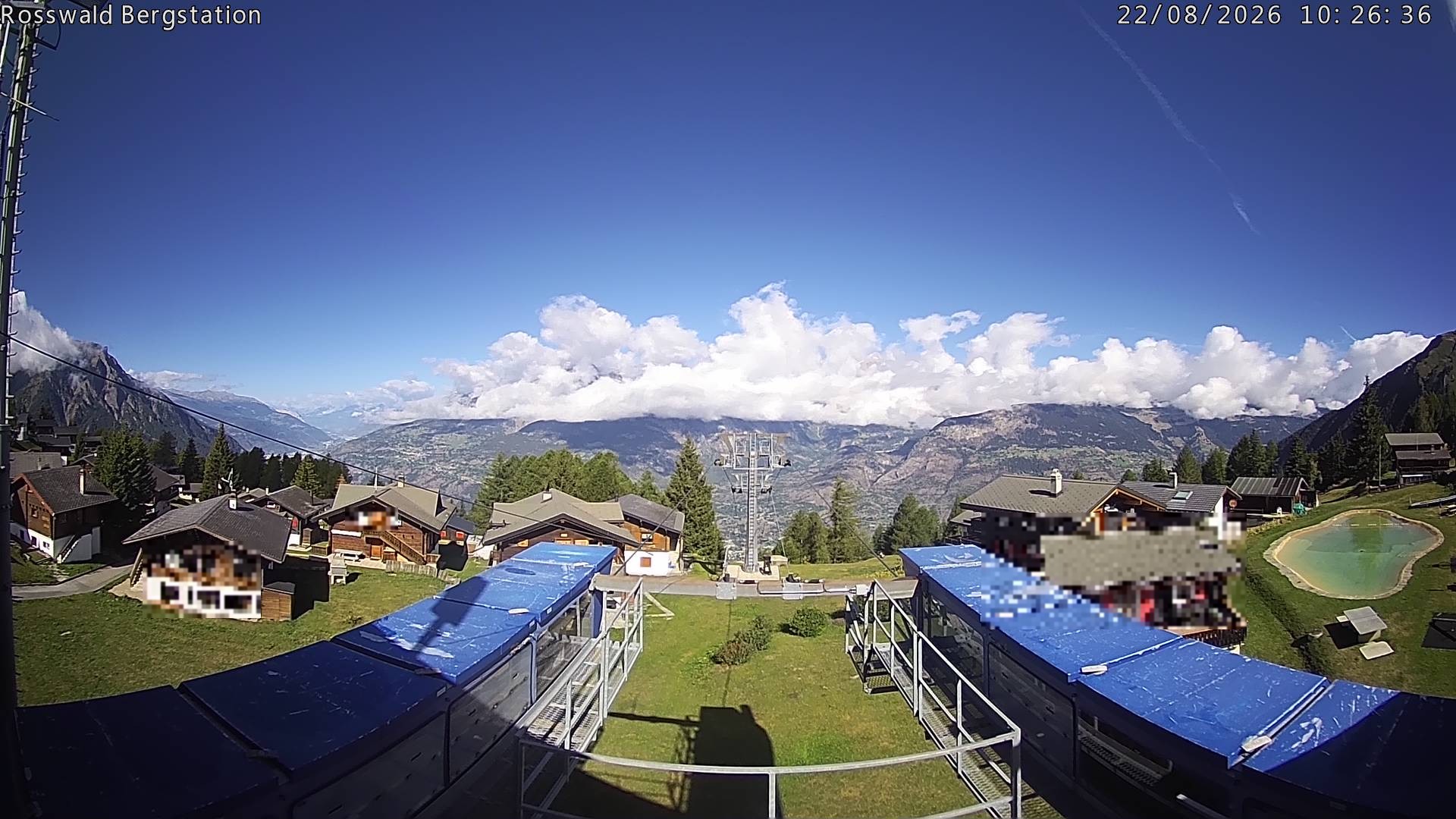 Archived image Webcam Rosswald - top station