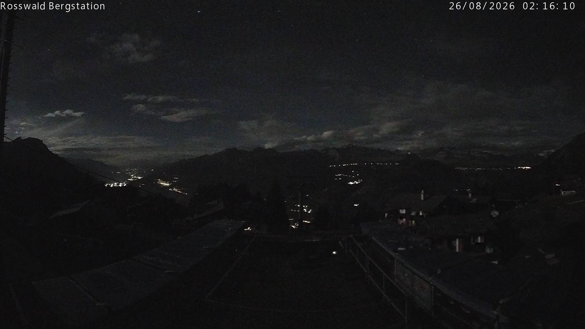 Archiv Foto Webcam Rosswald - Bergstation