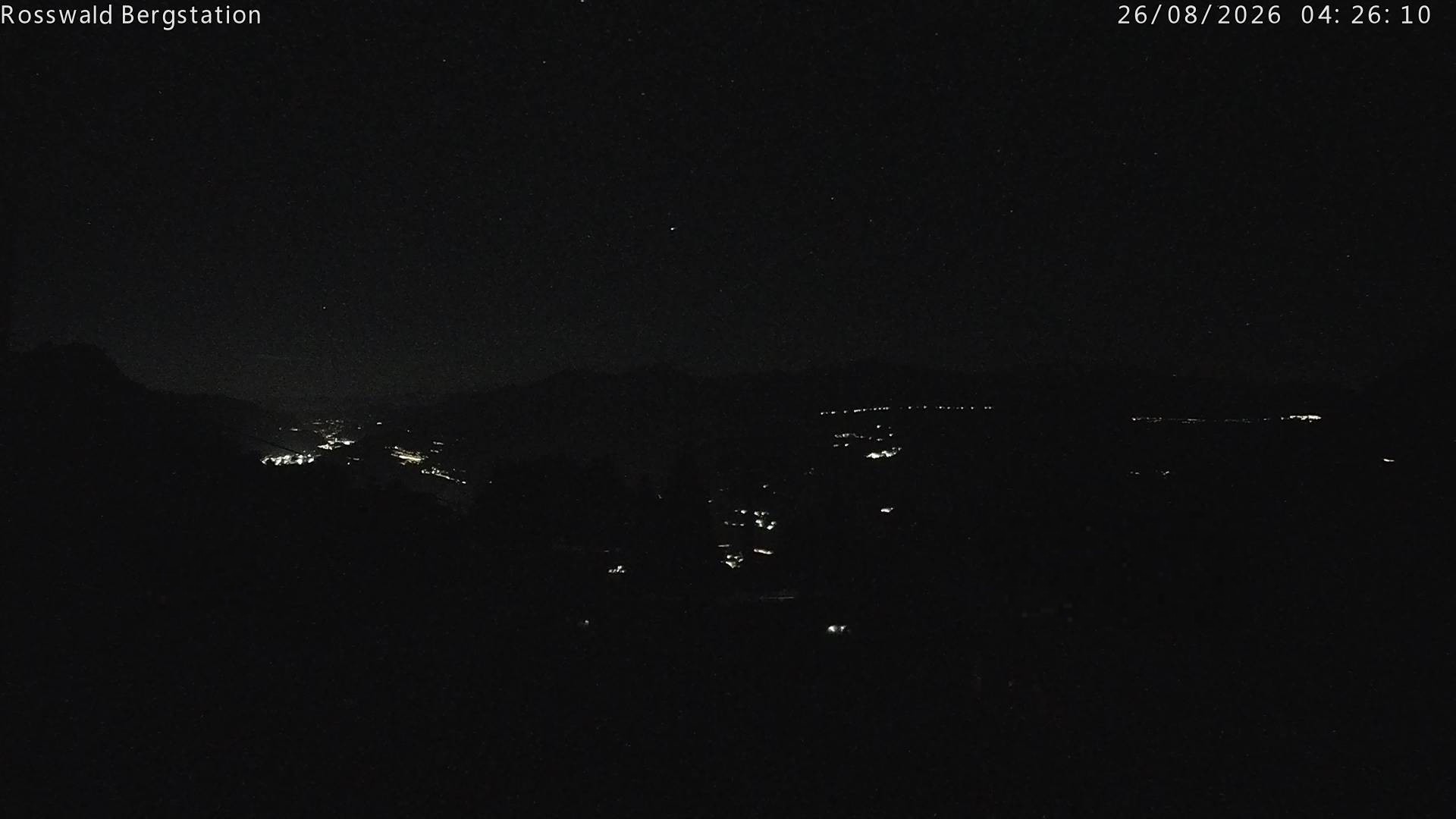 Archiv Foto Webcam Rosswald - Bergstation