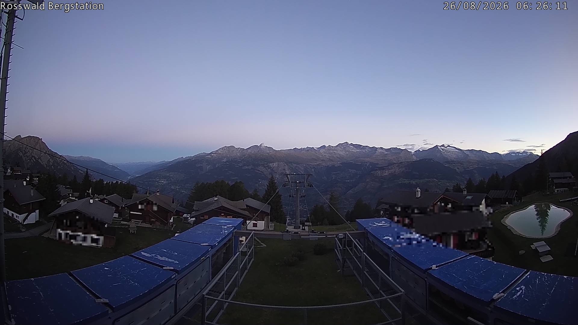 Archiv Foto Webcam Rosswald - Bergstation
