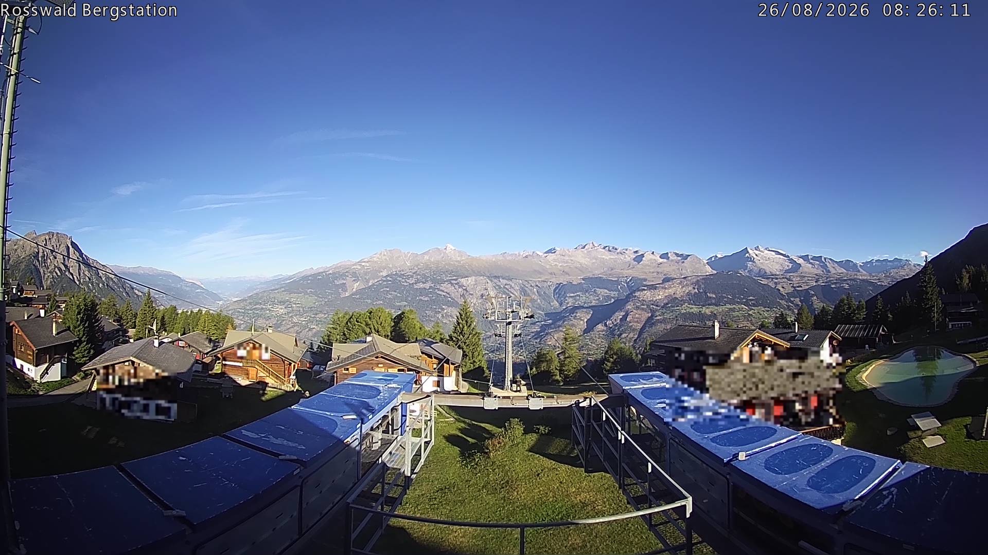 Archiv Foto Webcam Rosswald - Bergstation