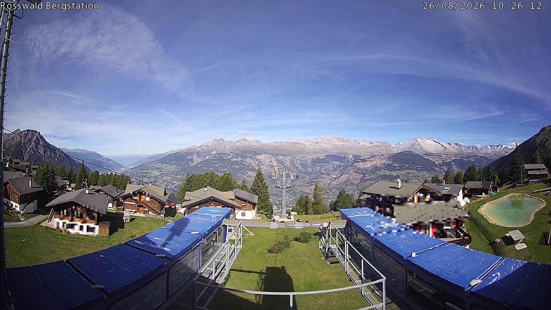 Archiv Foto Webcam Rosswald - Bergstation
