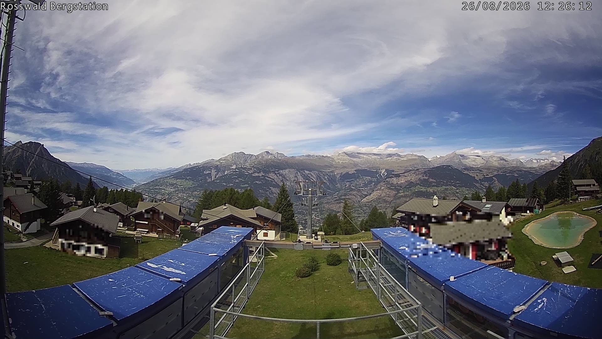 Archiv Foto Webcam Rosswald - Bergstation