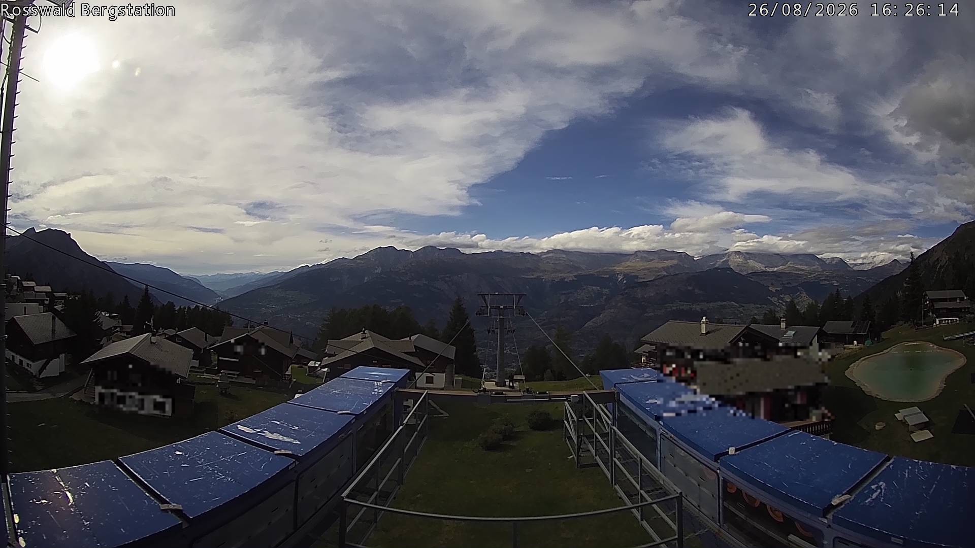 Archiv Foto Webcam Rosswald - Bergstation