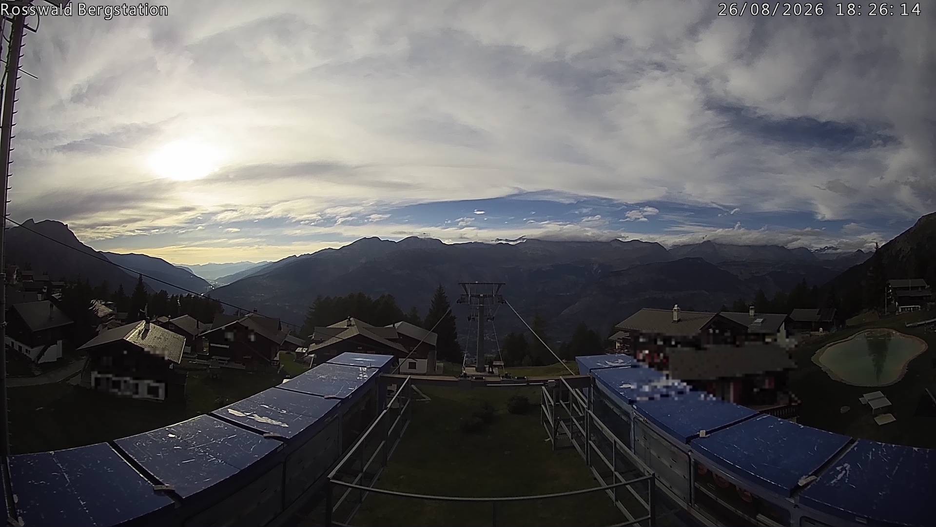 Archiv Foto Webcam Rosswald - Bergstation