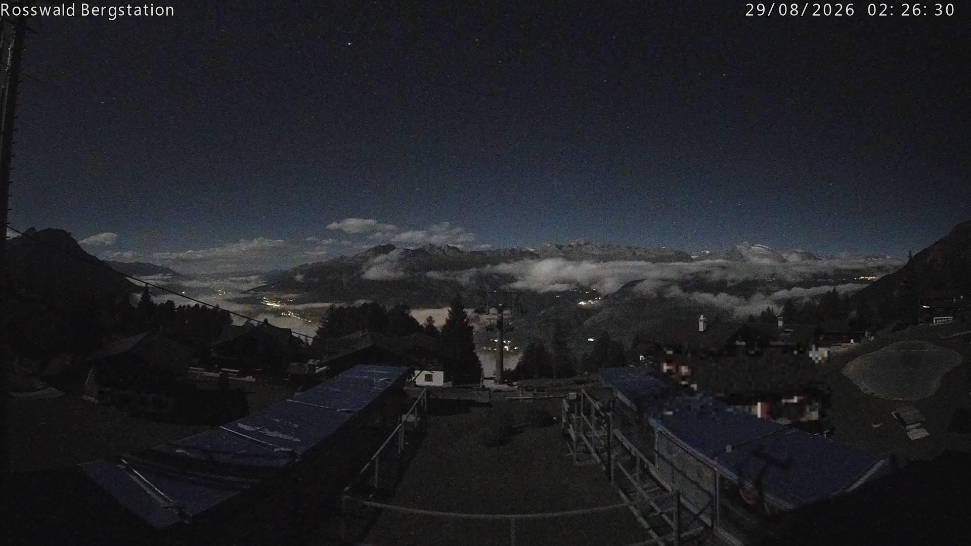 Archiv Foto Webcam Rosswald - Bergstation
