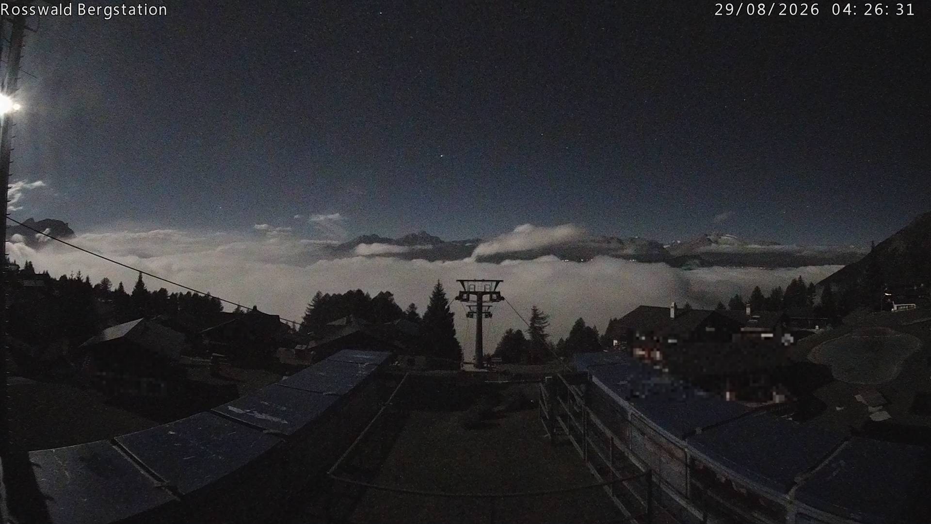 Archiv Foto Webcam Rosswald - Bergstation