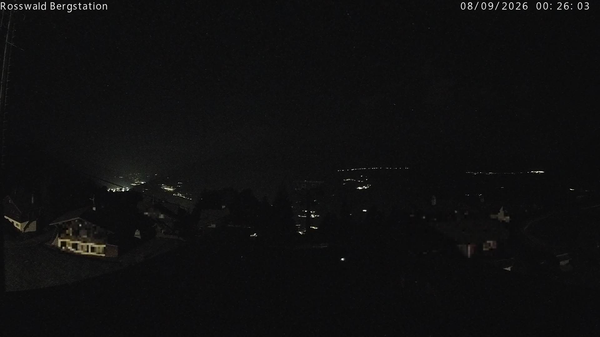 Archived image Webcam Rosswald - top station