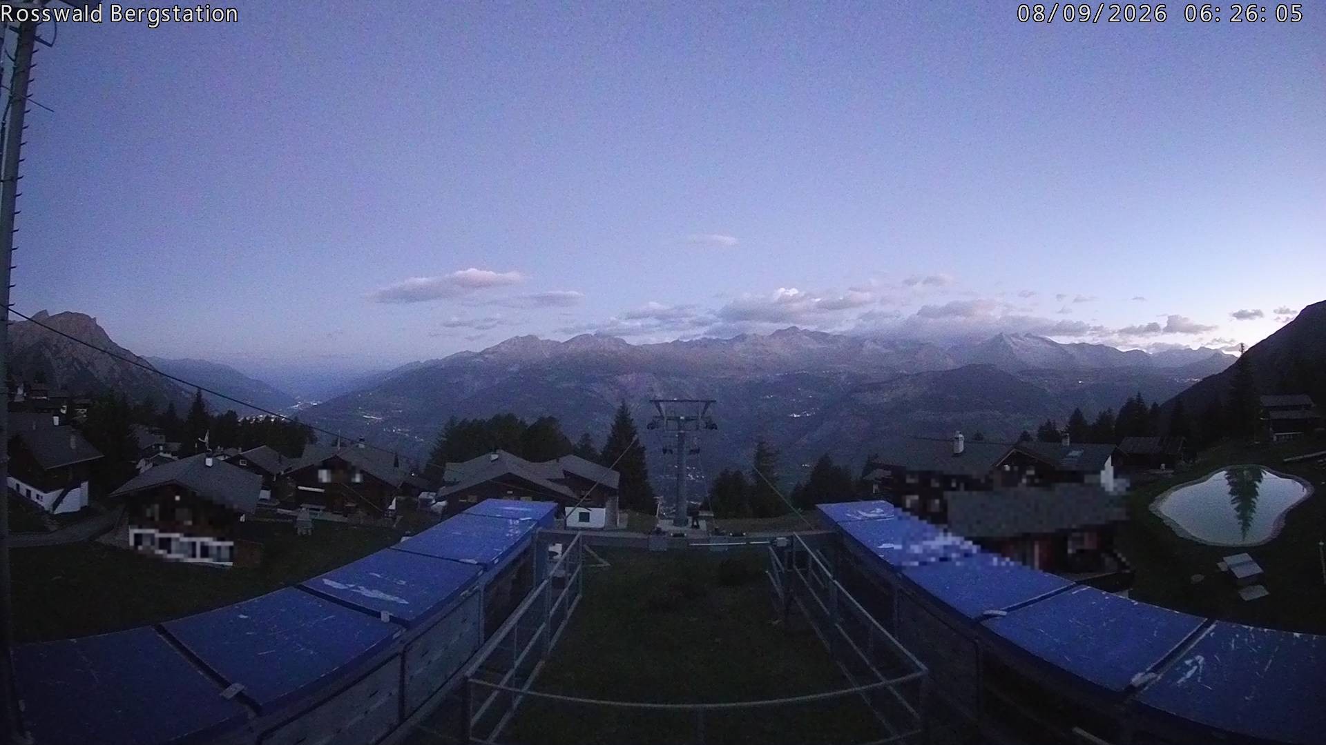Archived image Webcam Rosswald - top station