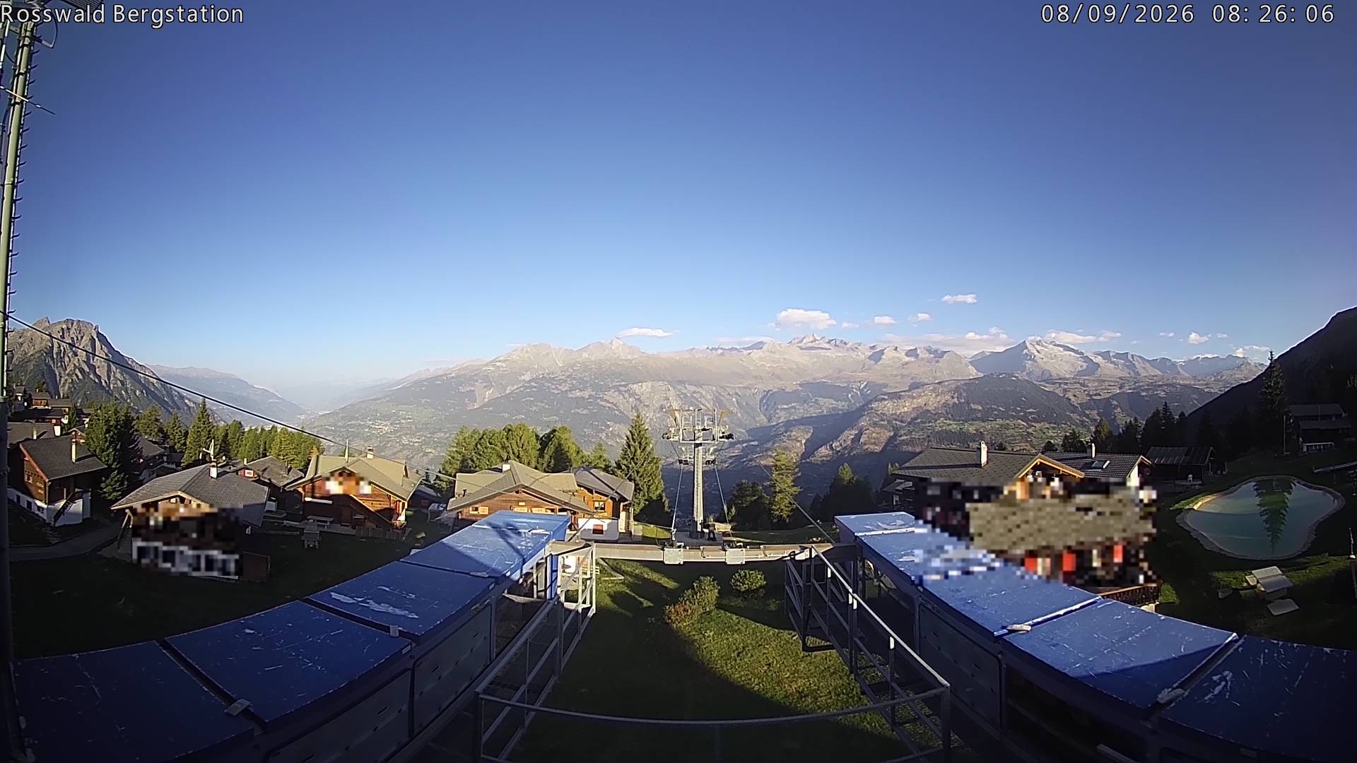 Archived image Webcam Rosswald - top station